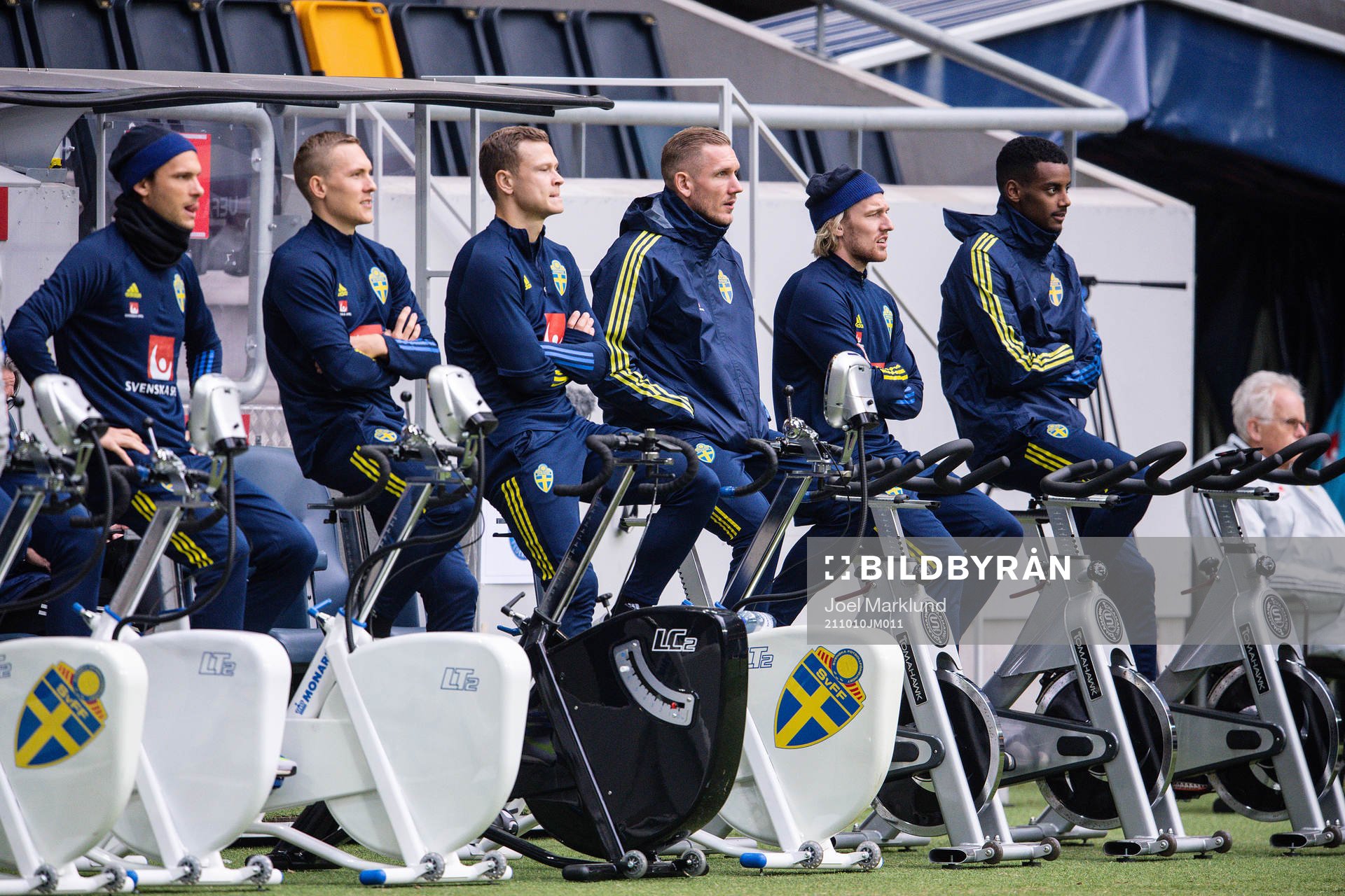 Albin Ekdal, Ludwig Augustinsson, Viktor Claesson,