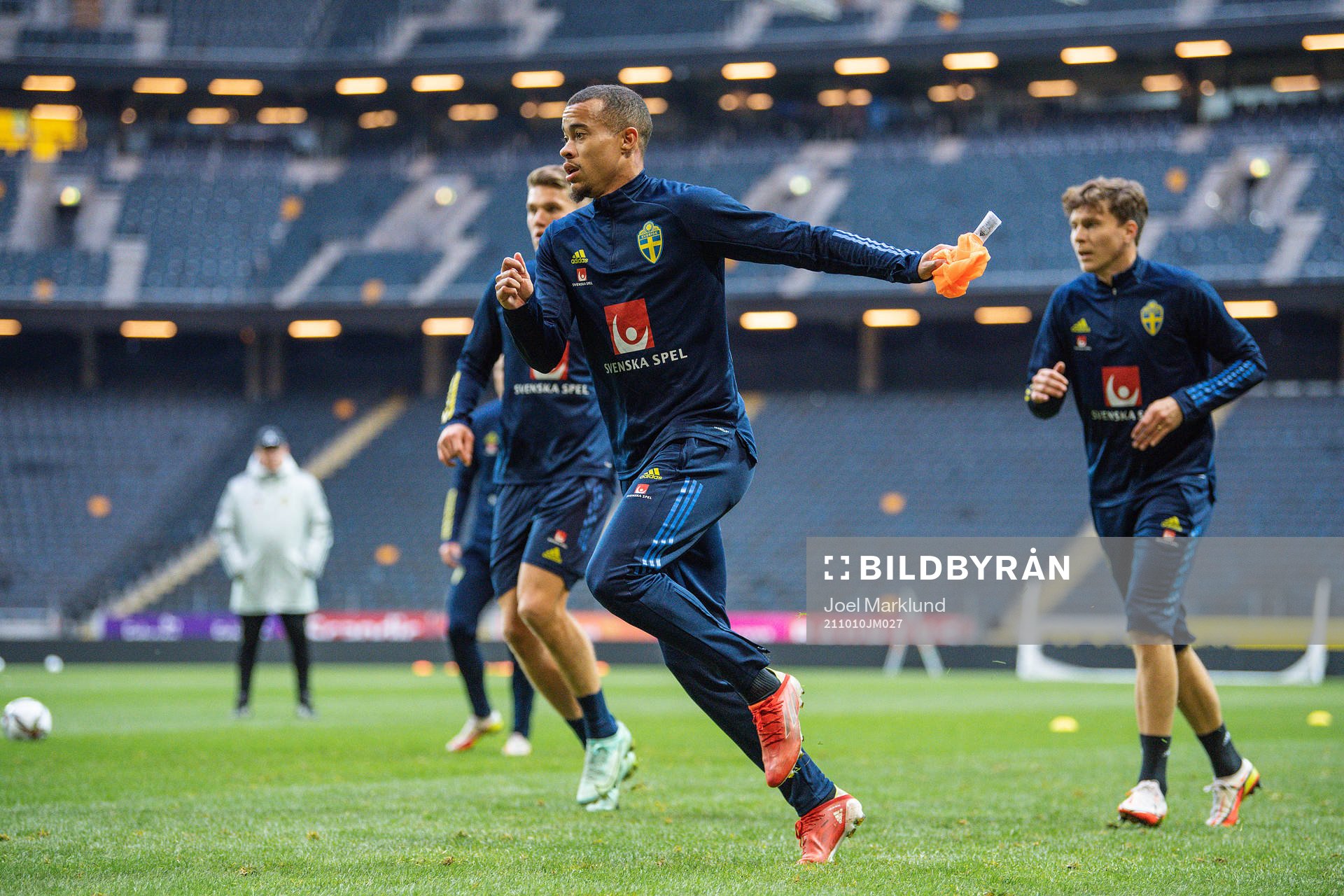 Robin Quaison of the Swedish national football team