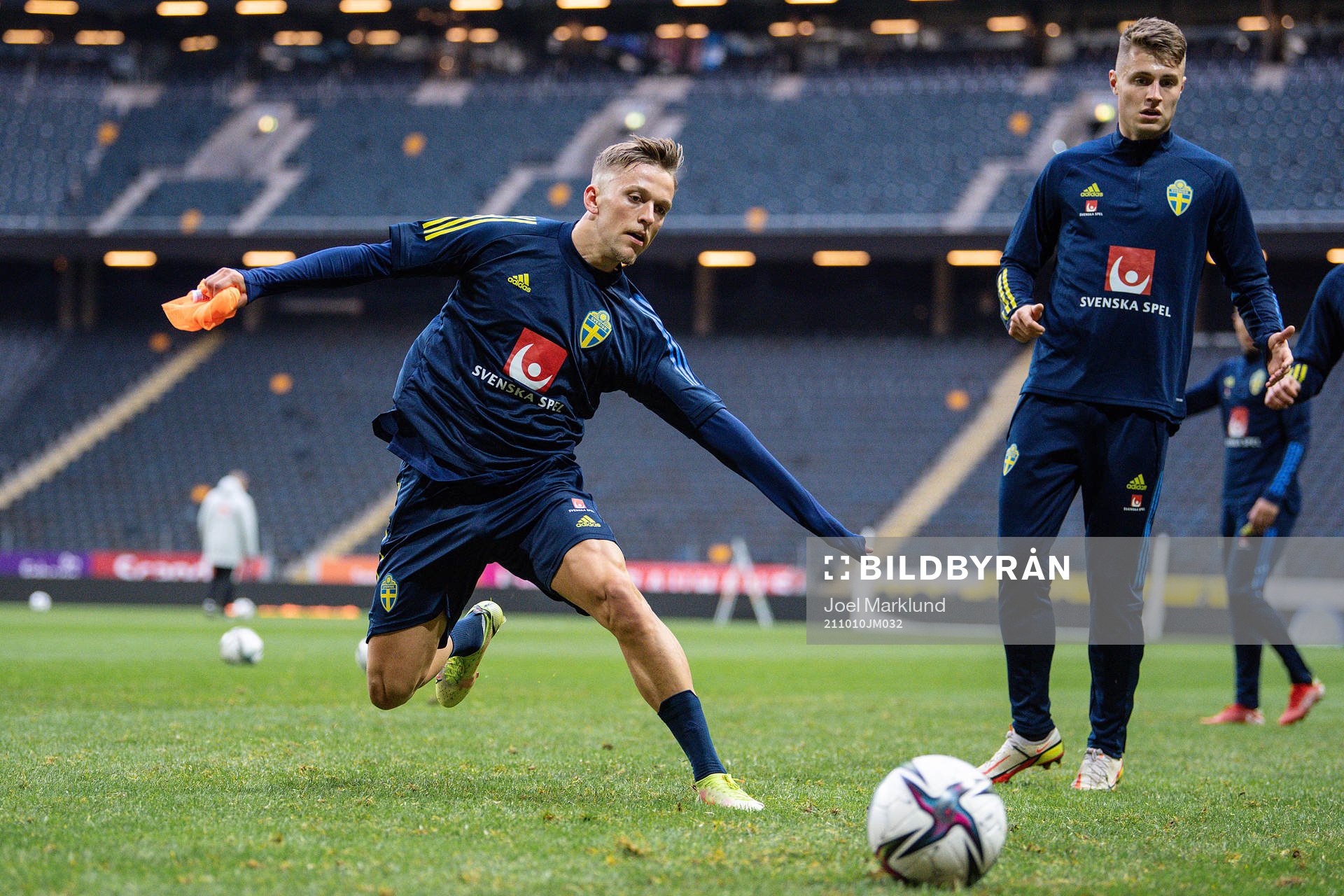 Jesper Karlsson of the Swedish national football team