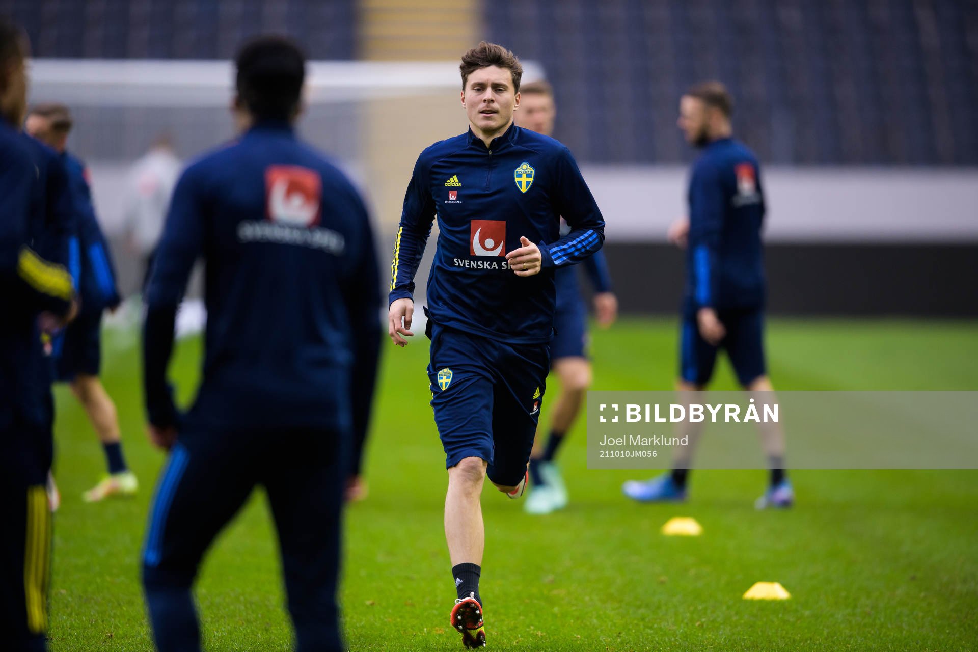Victor Nilsson Lindelöf of the Swedish national football