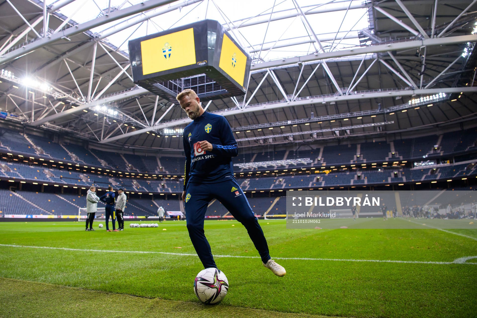Daniel Sundgren of the Swedish national football team