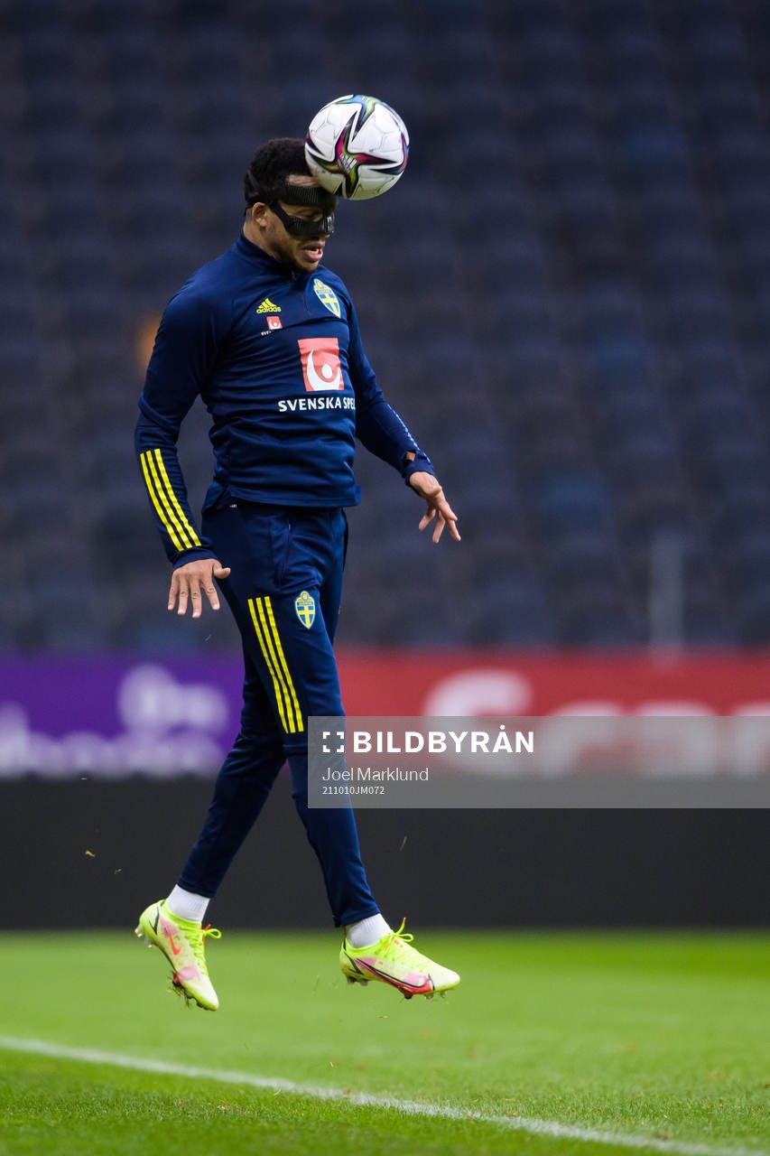 Martin Olsson of the Swedish national football team