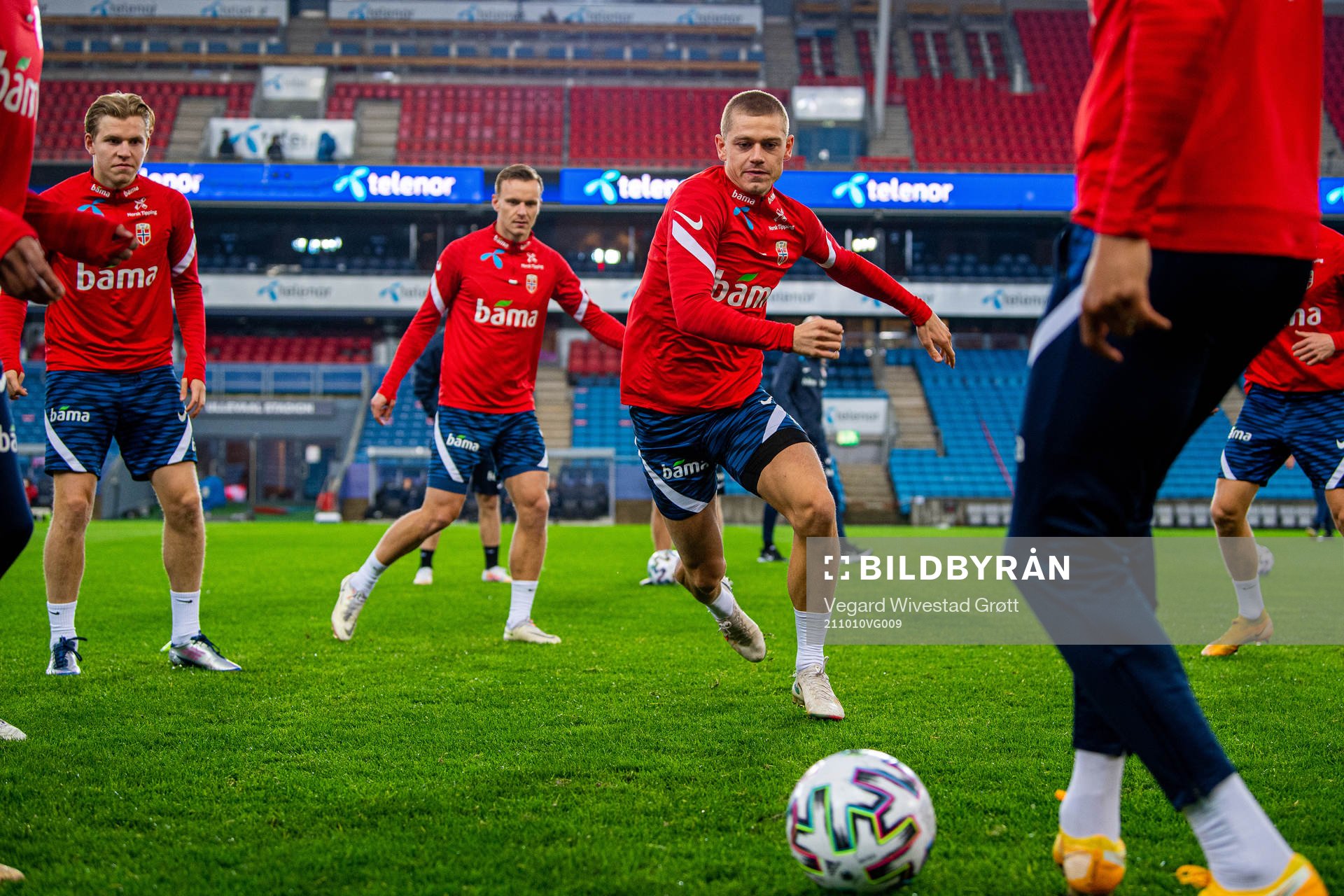 Julian Ryerson of the Norwegian national football team