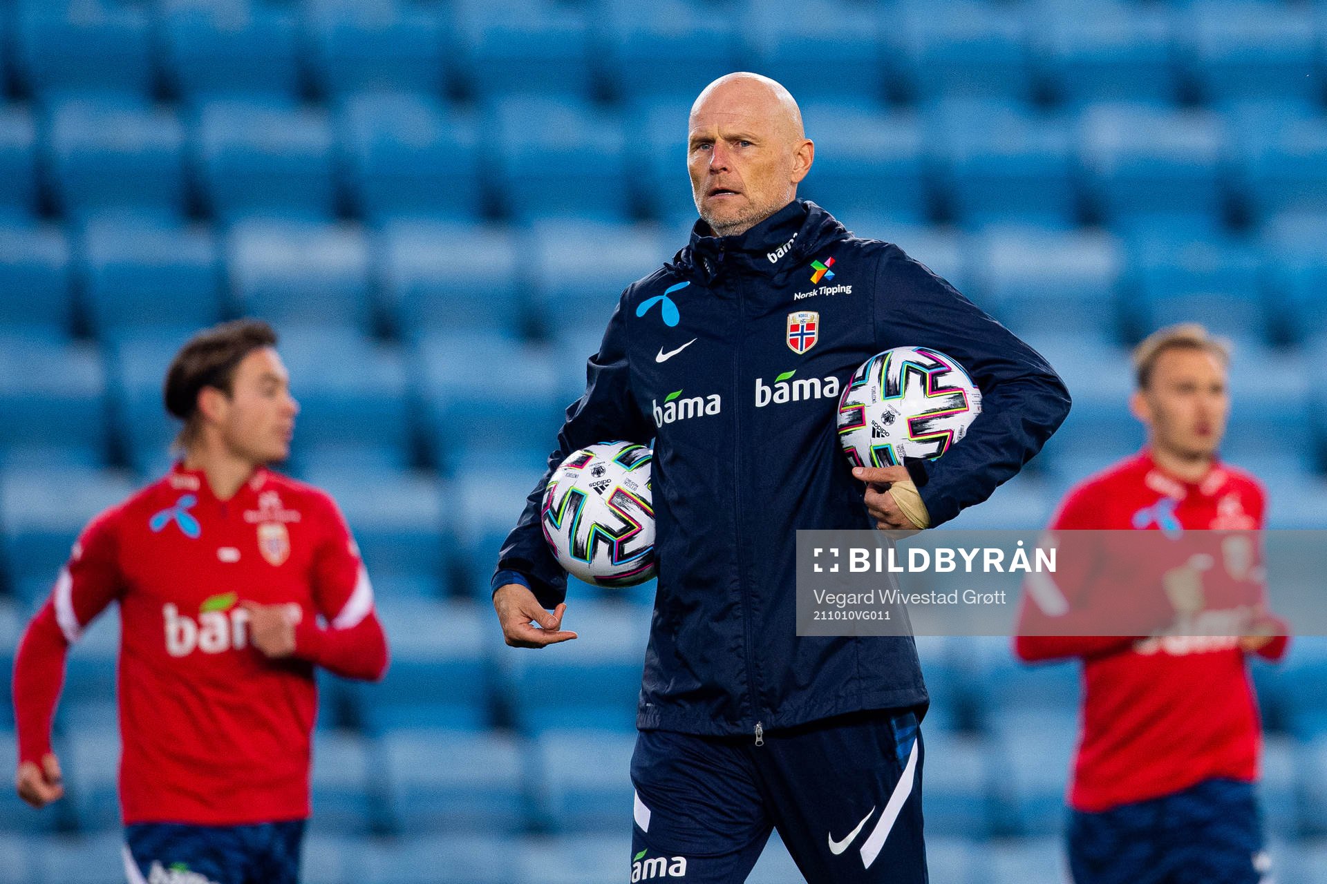 Ståle Solbakken, head coach of the Norwegian national