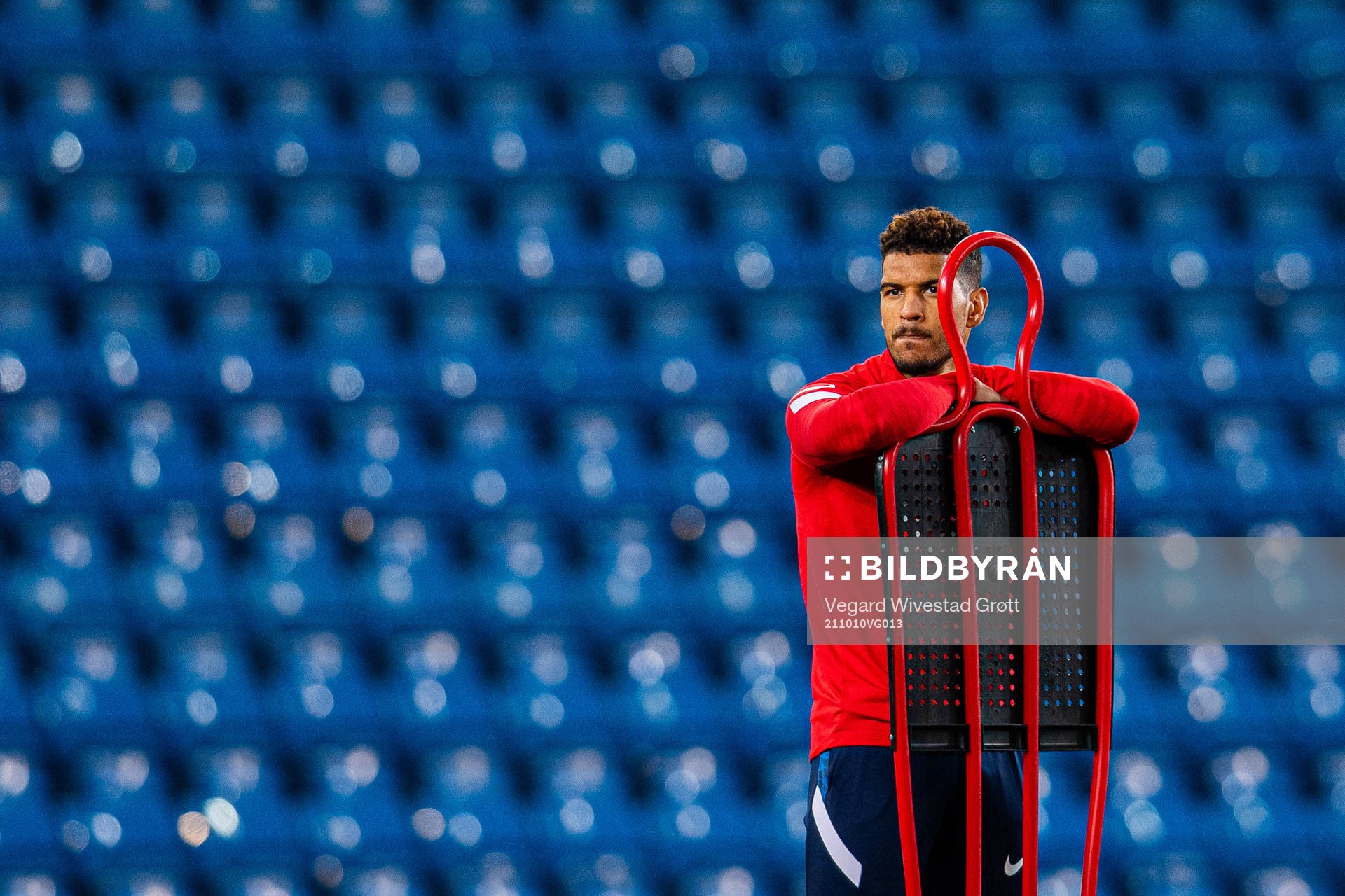 Ohi Omoijuanfo of the Norwegian national football team