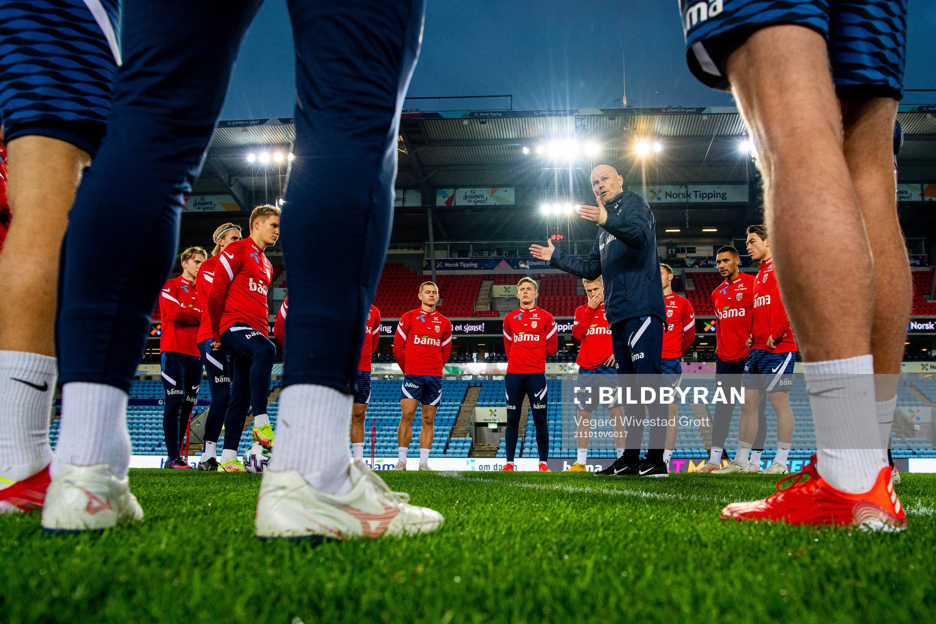 Ståle Solbakken, head coach of the Norwegian national
