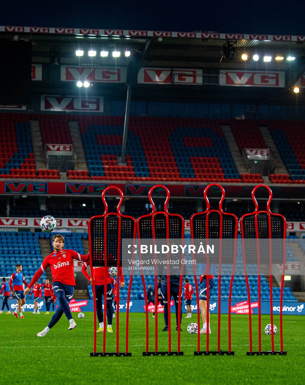 Stefan Strandberg of the Norwegian national football team