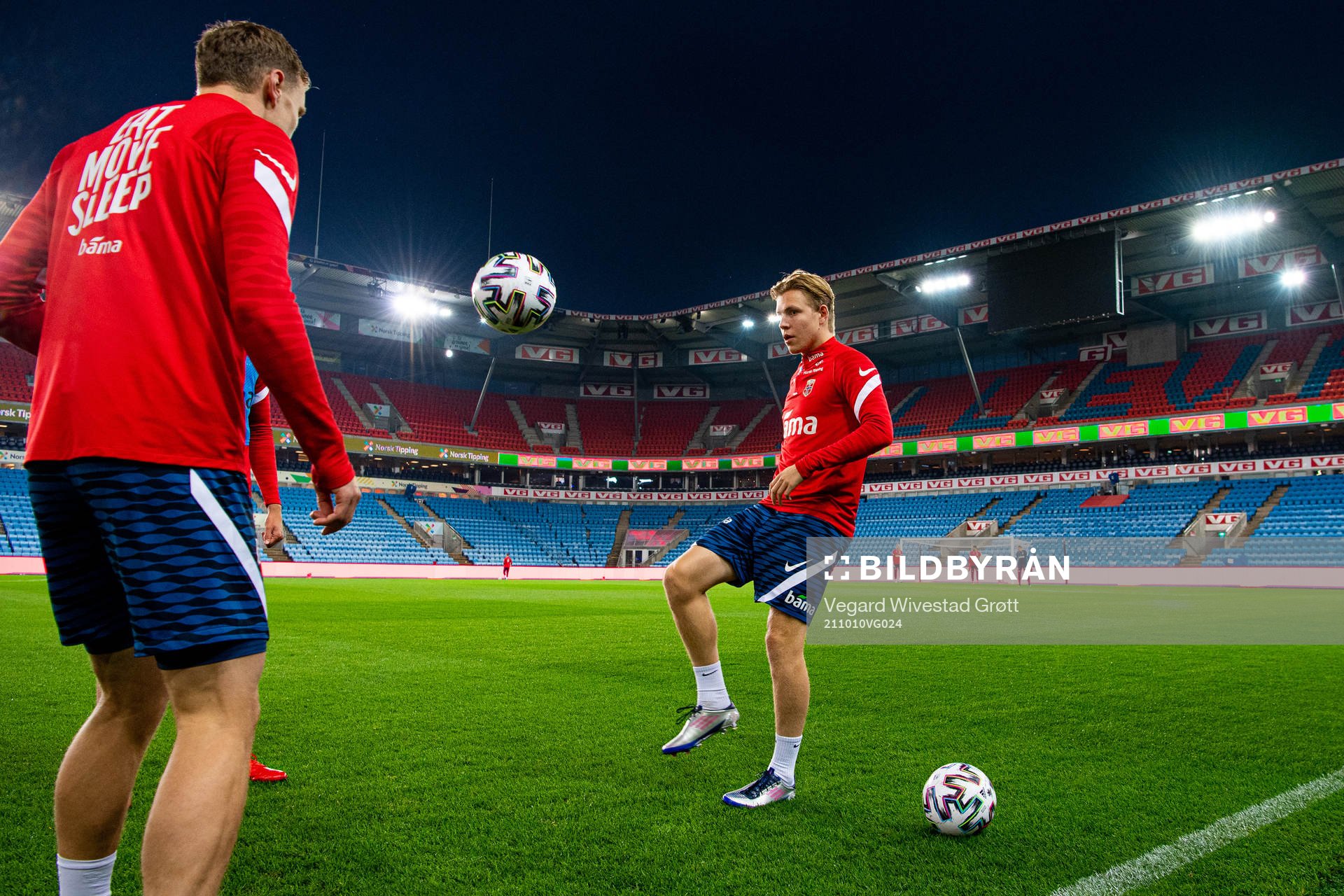 Jens Petter Hauge of the Norwegian national football team