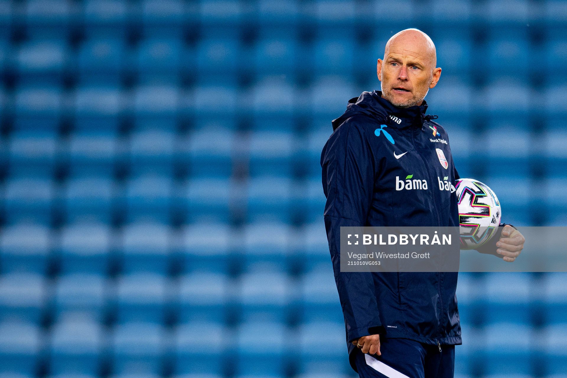 Ståle Solbakken, head coach of the Norwegian national