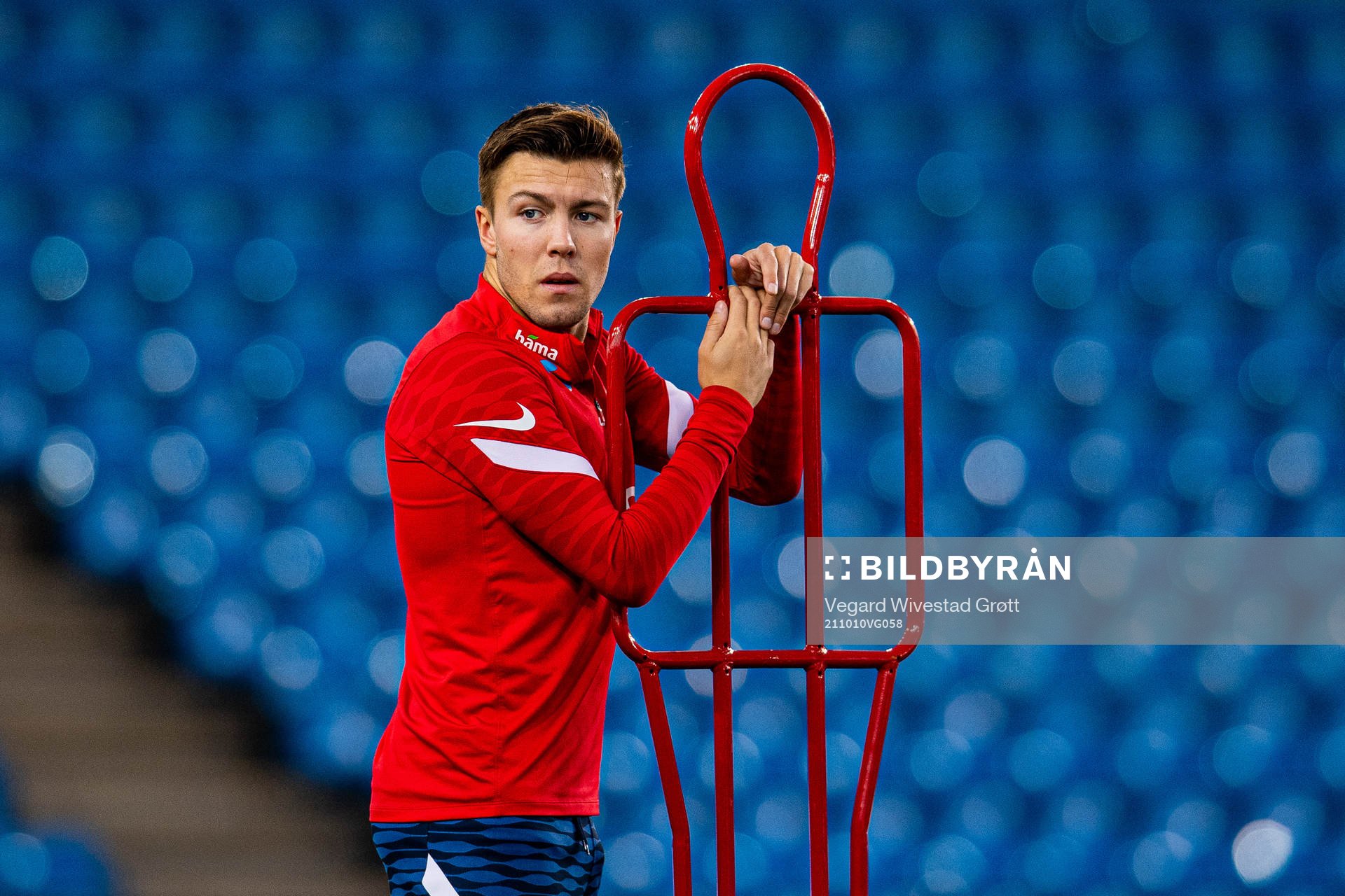 Fredrik André Bjørkan of the Norwegian national football