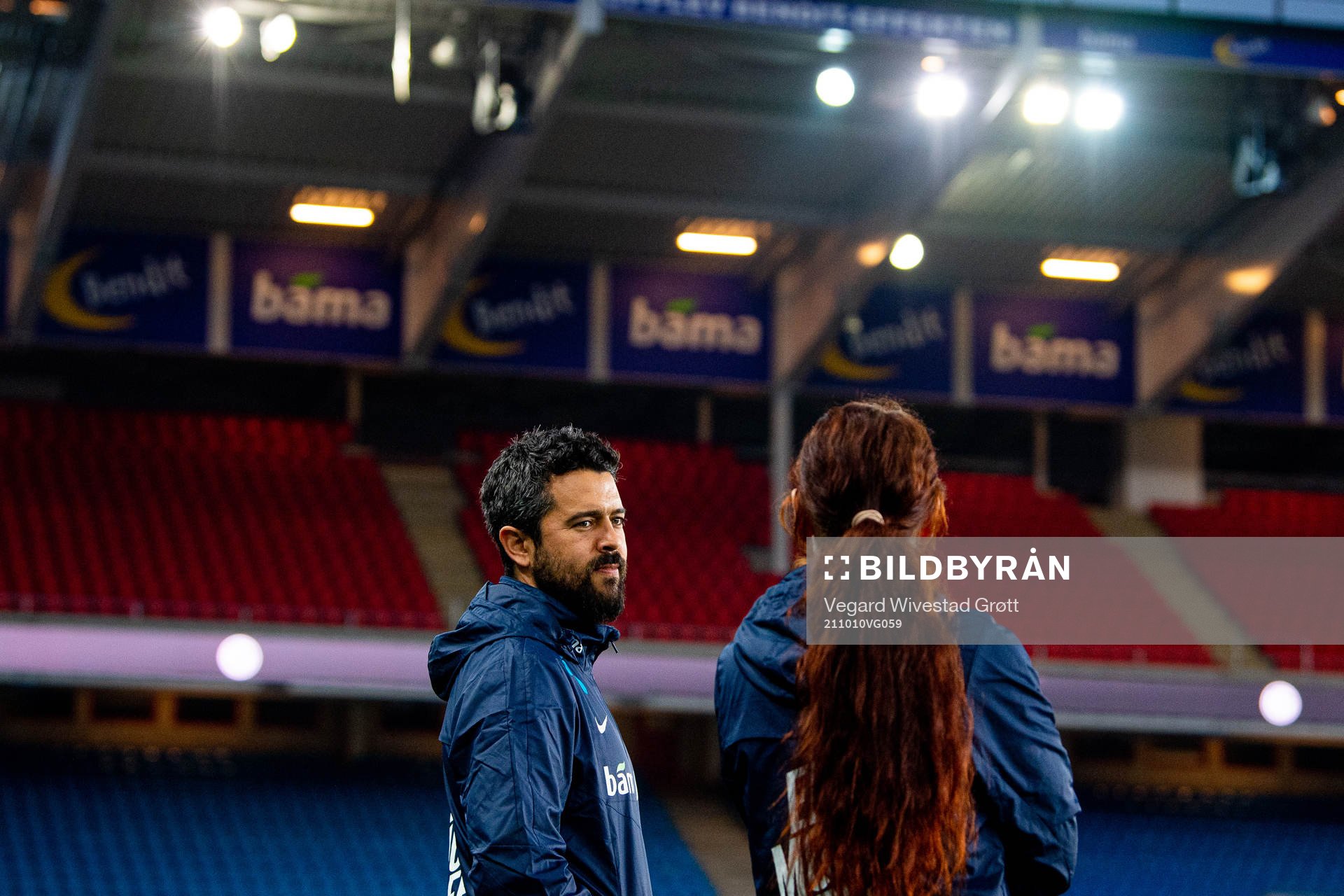 Bernardo Cueva, tactical statistician of the Norwegian