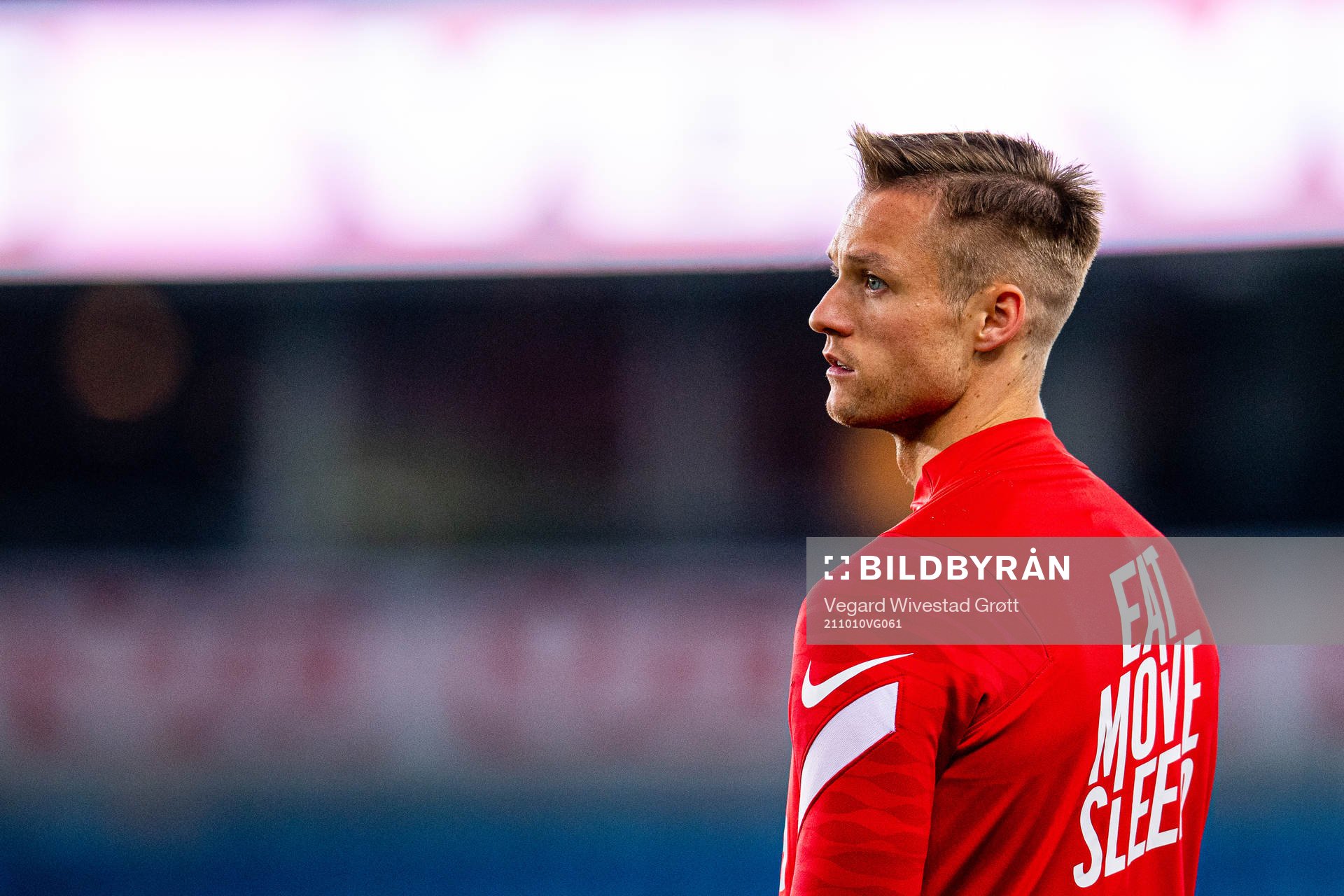 Stian Gregersen of the Norwegian national football team