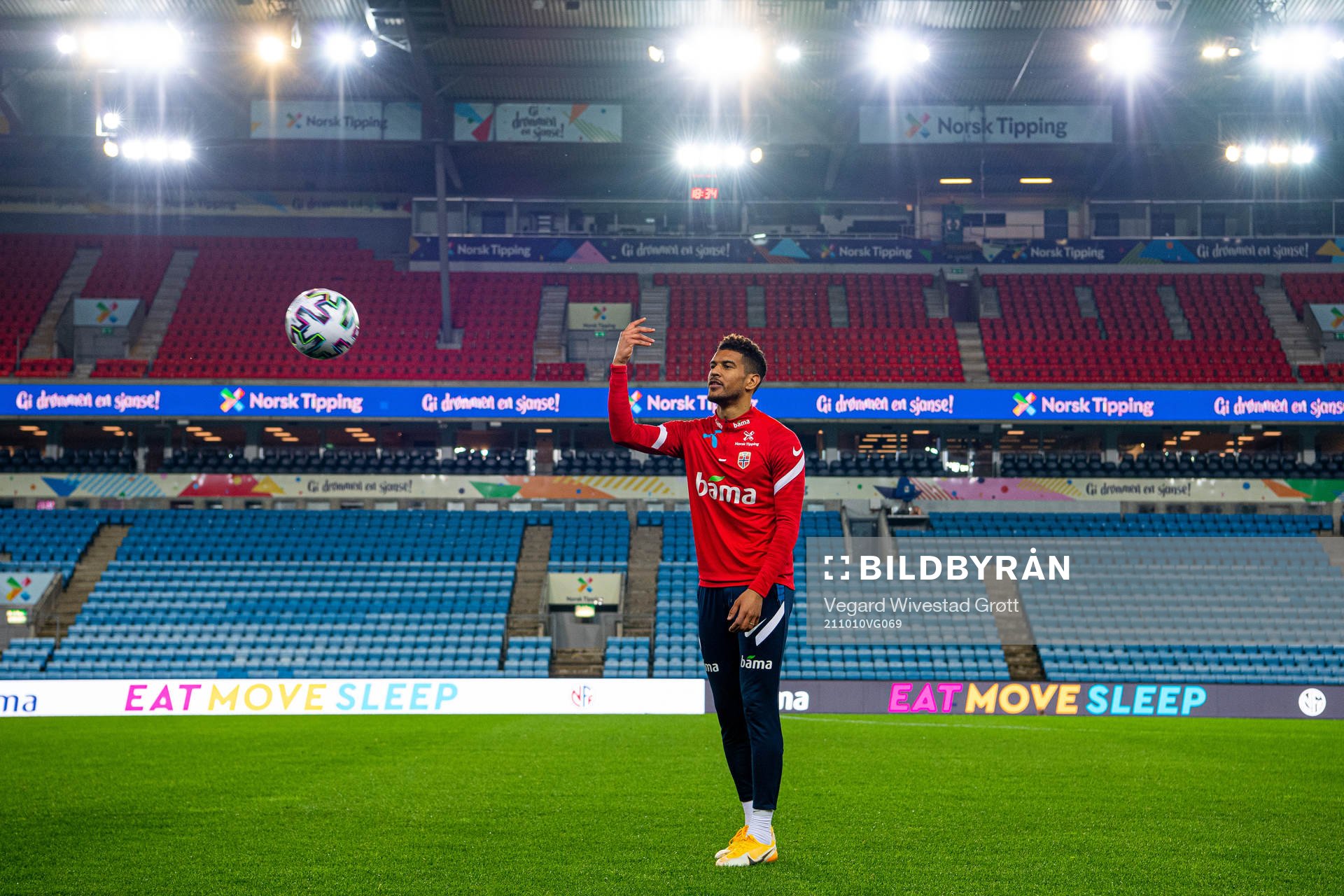 Ohi Omoijuanfo of the Norwegian national football team