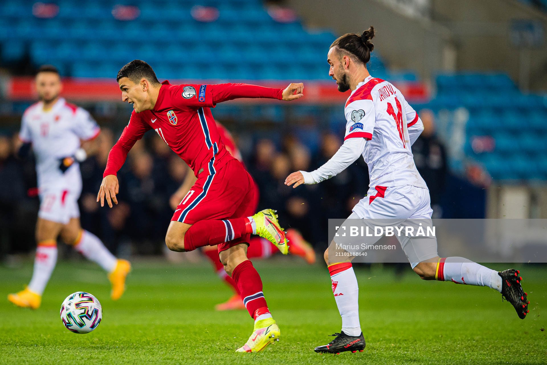Mohamed Elyounoussi of Norway