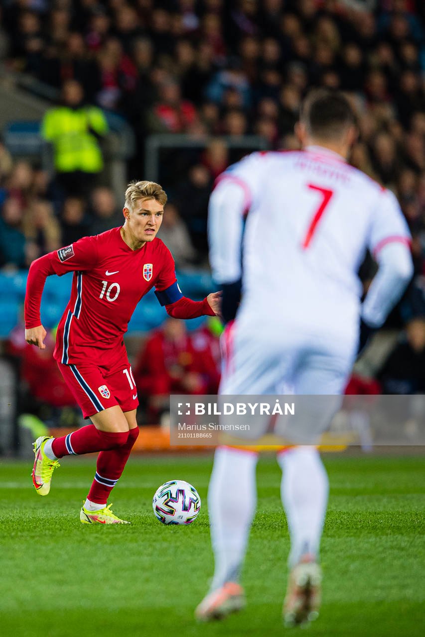 Martin Ødegaard of Norway