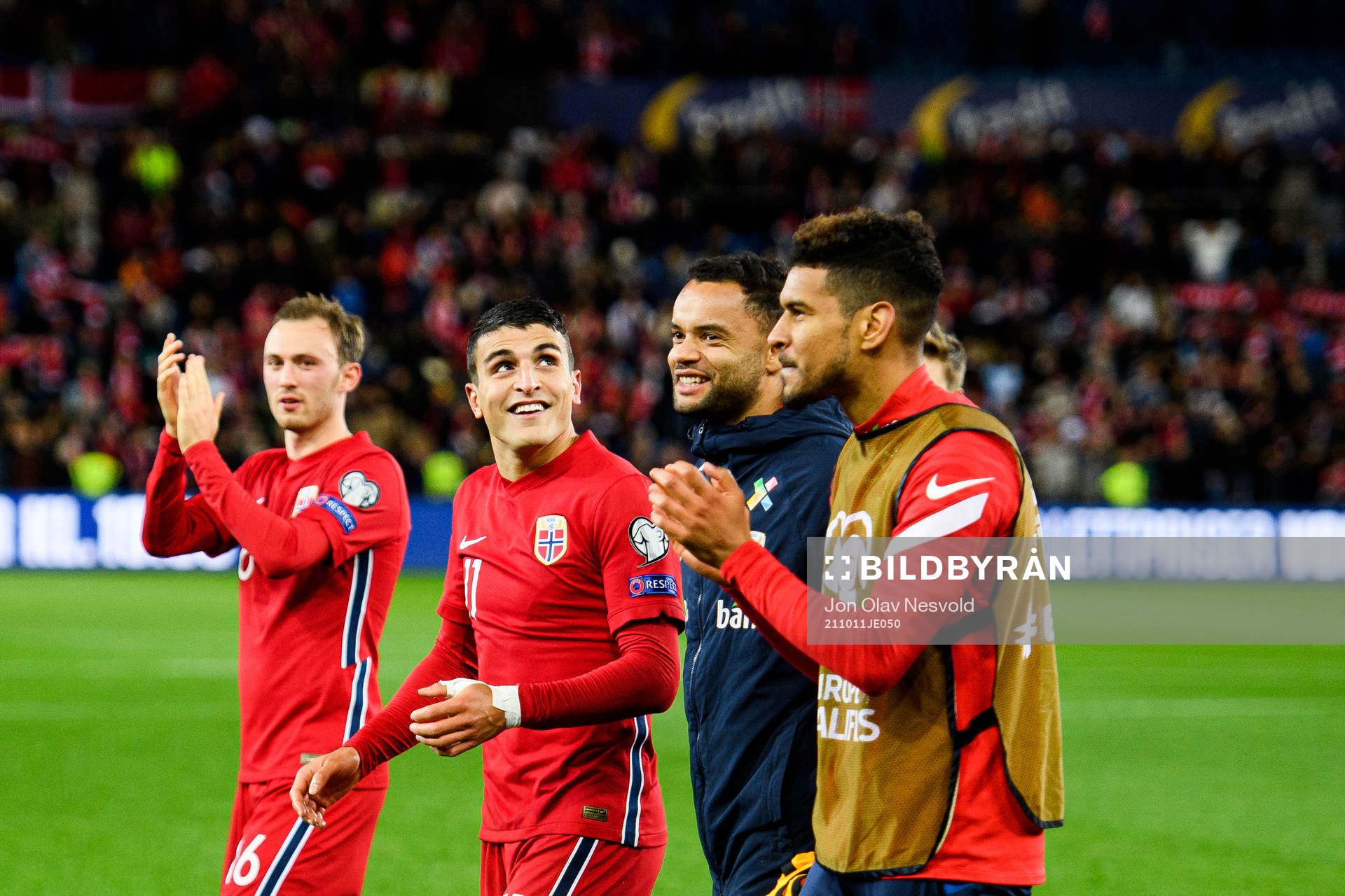 Fredrik Aursnes , Mohamed Elyounoussi, Ohi Omoijuanfo of
