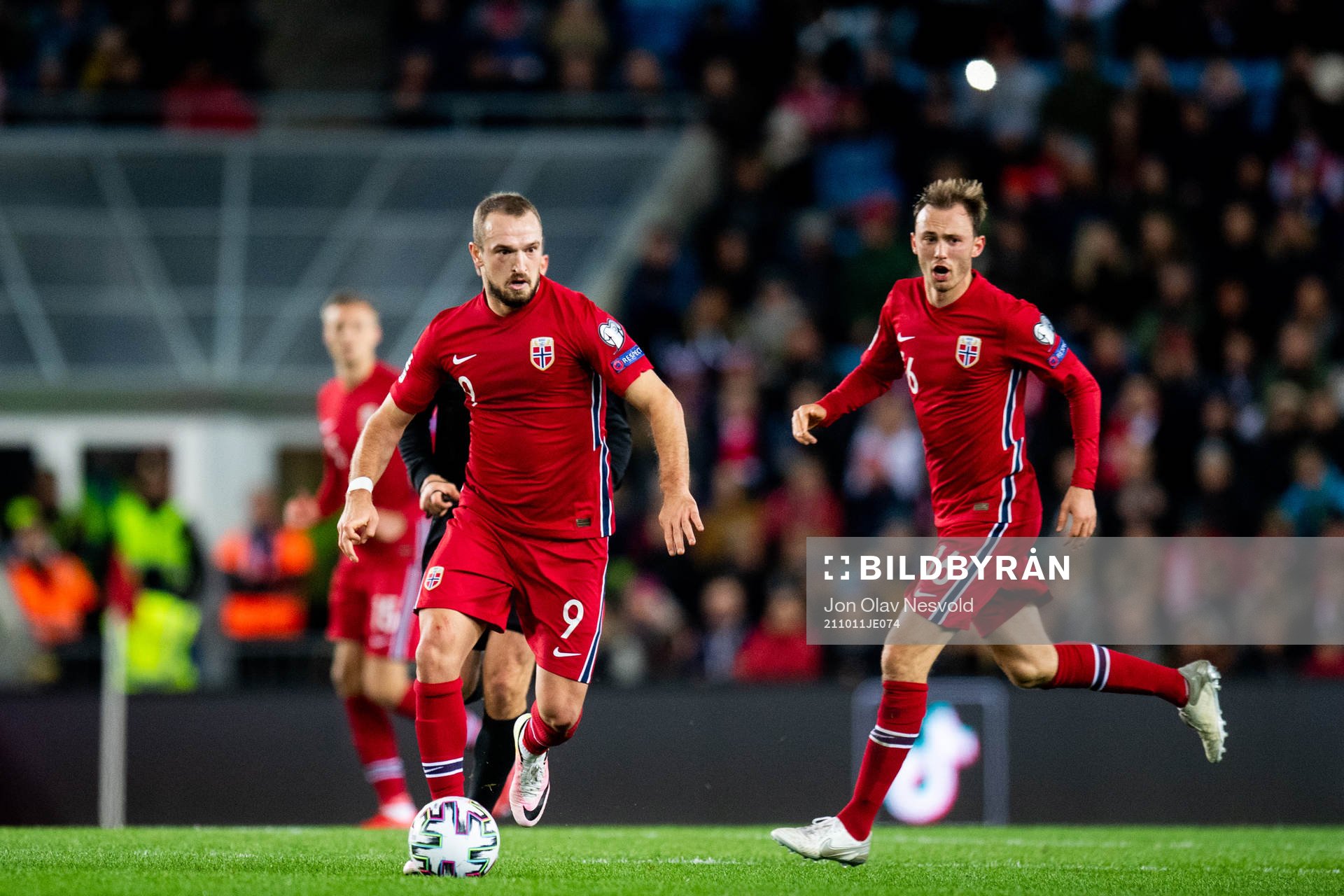 Veton Berisha and Fredrik Aursnes of Norway