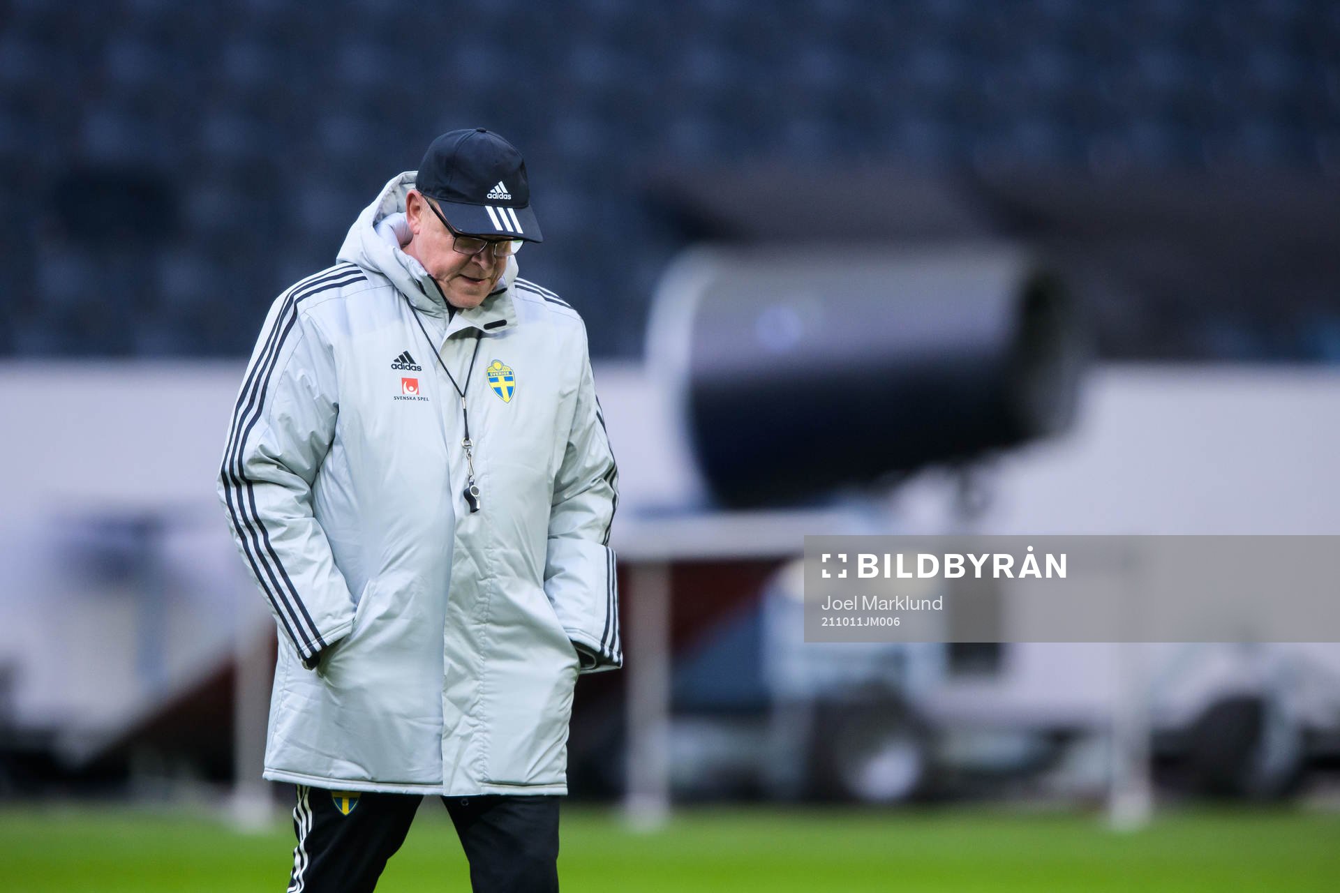 Head coach Janne Andersson of the Swedish national football