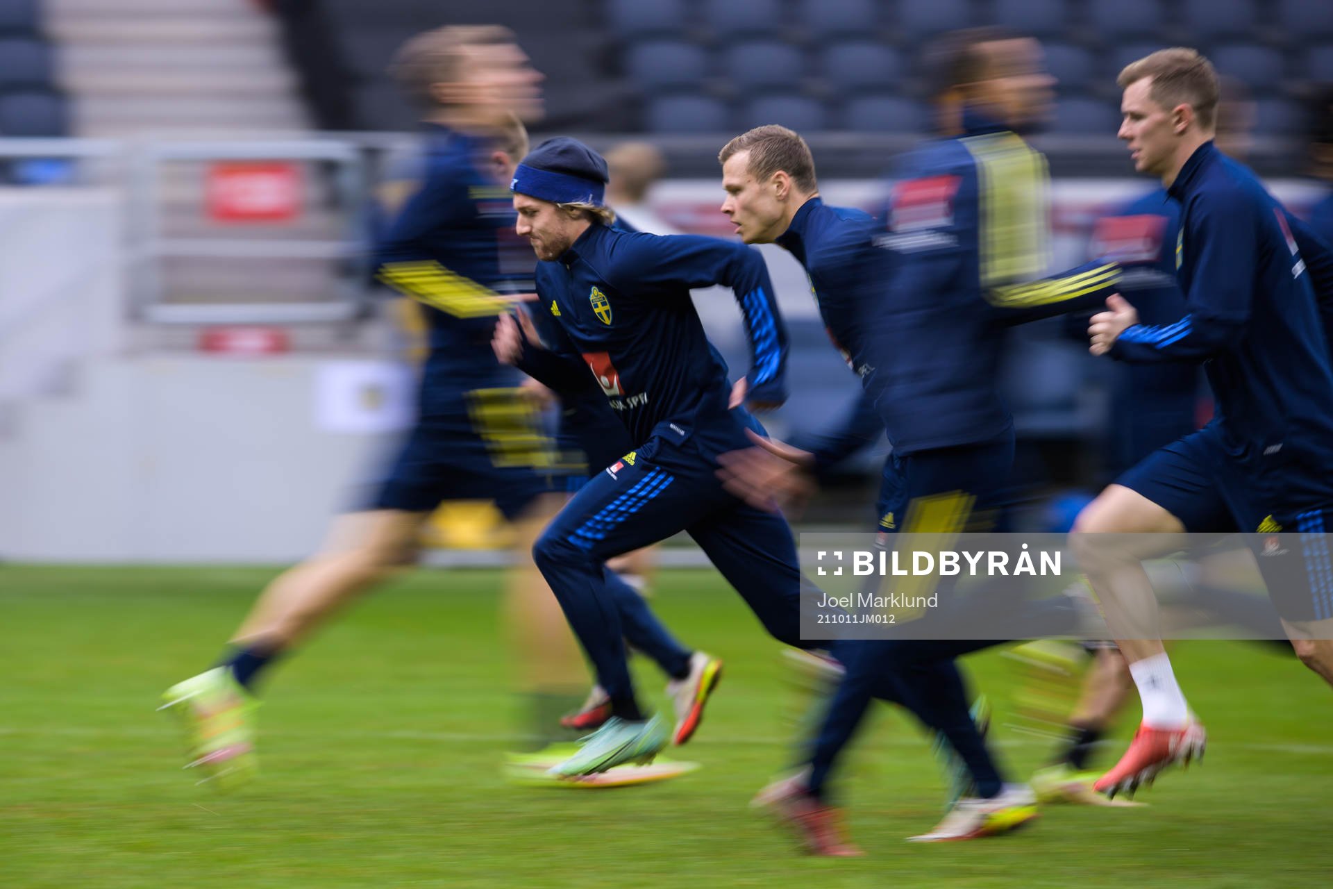 Emil Forsberg and Viktor Claesson of the Swedish national