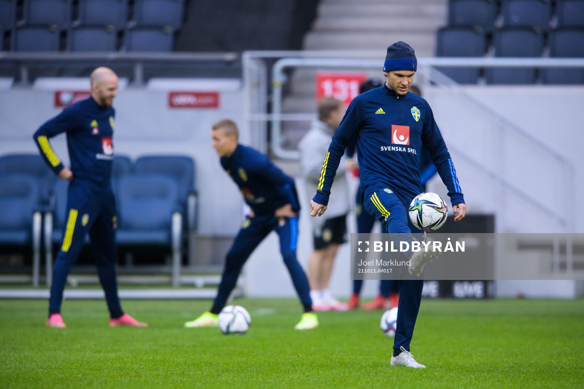 Albin Ekdal of the Swedish national football team