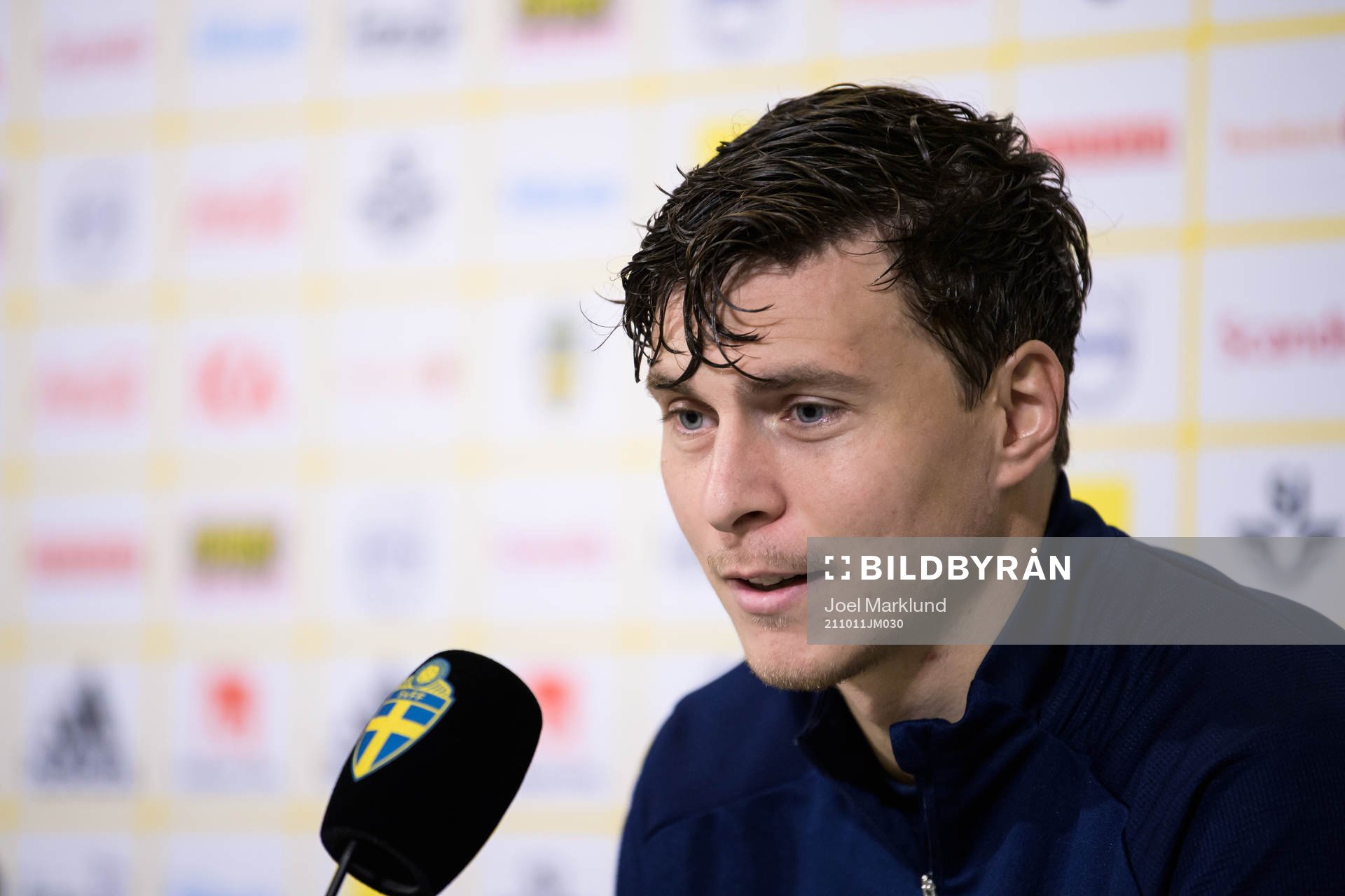 Victor Nilsson Lindelöf of the Swedish national football