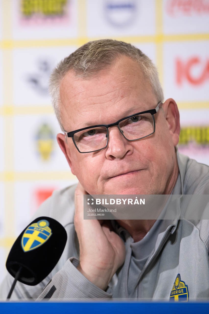 Head coach Janne Andersson of the Swedish national football