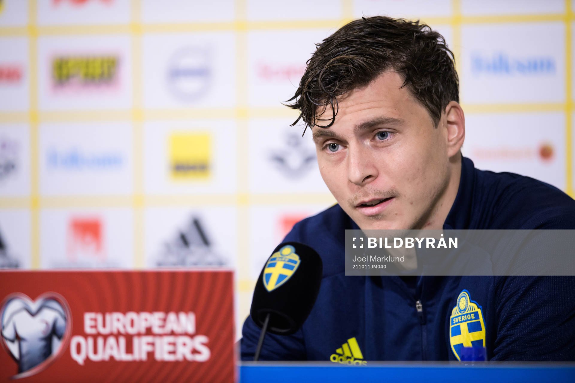 Victor Nilsson Lindelöf of the Swedish national football