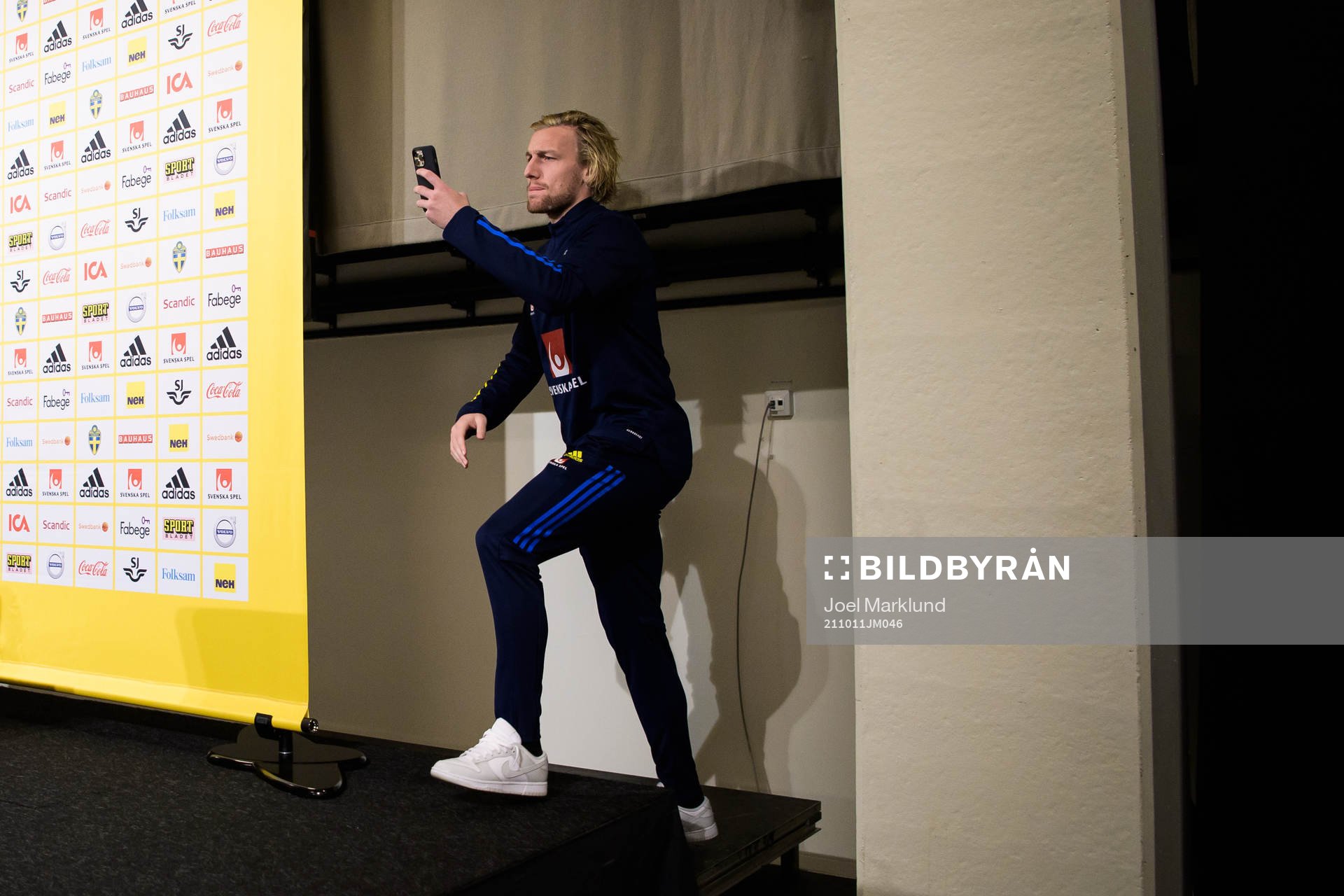 Emil Forsberg of the Swedish national football team
