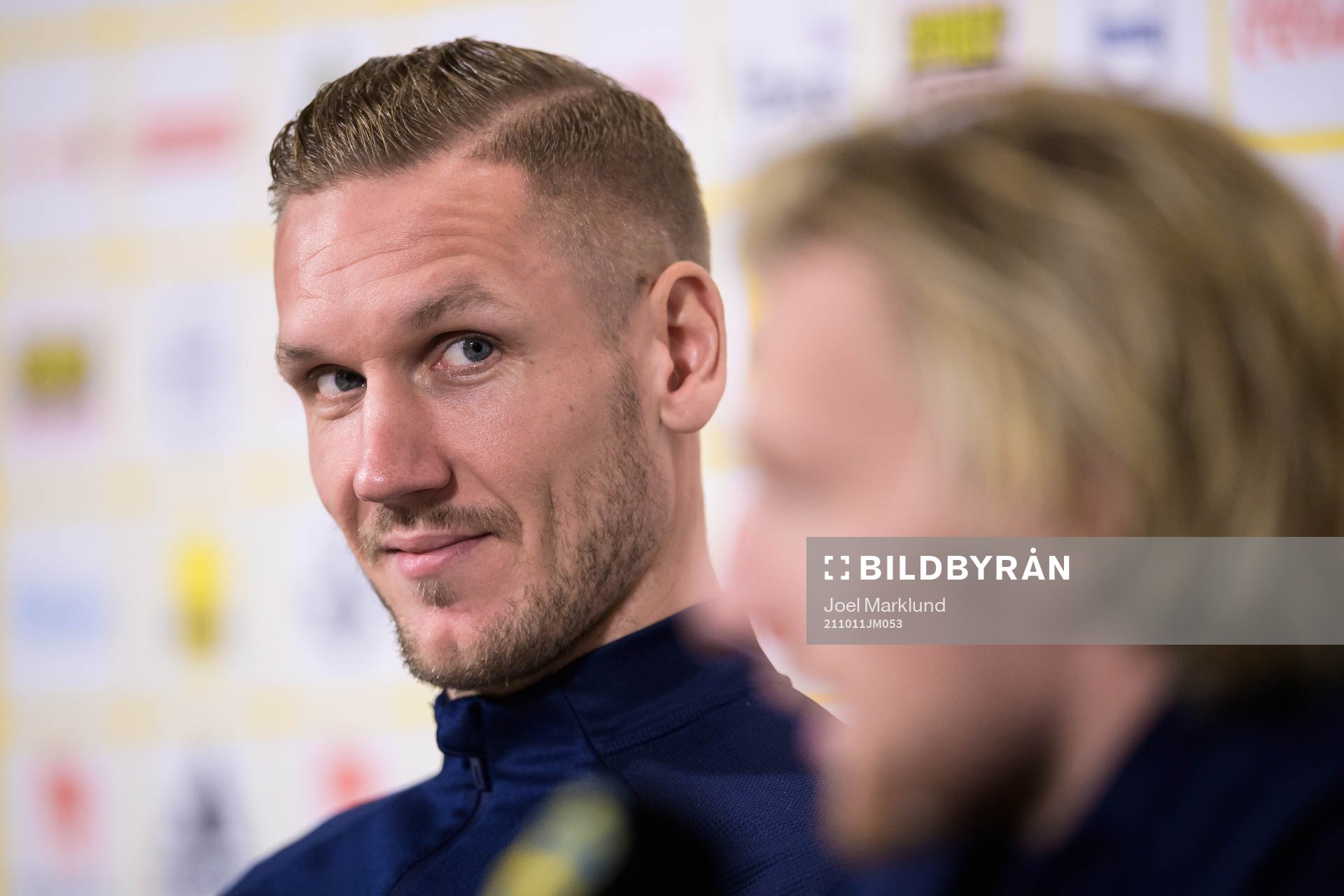 Robin Olsen of the Swedish national football team