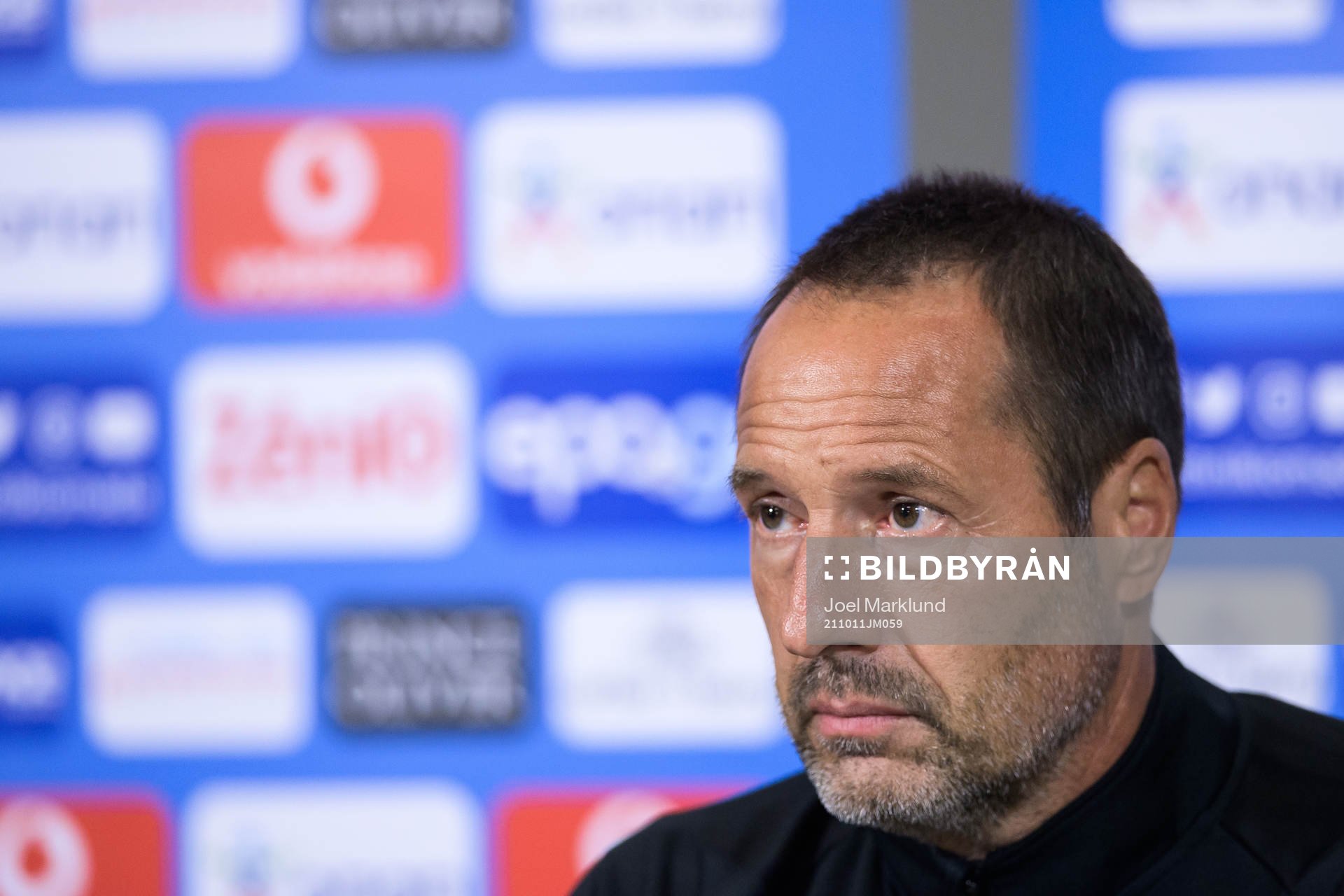 Head coach John van't Schip of the Greek national football