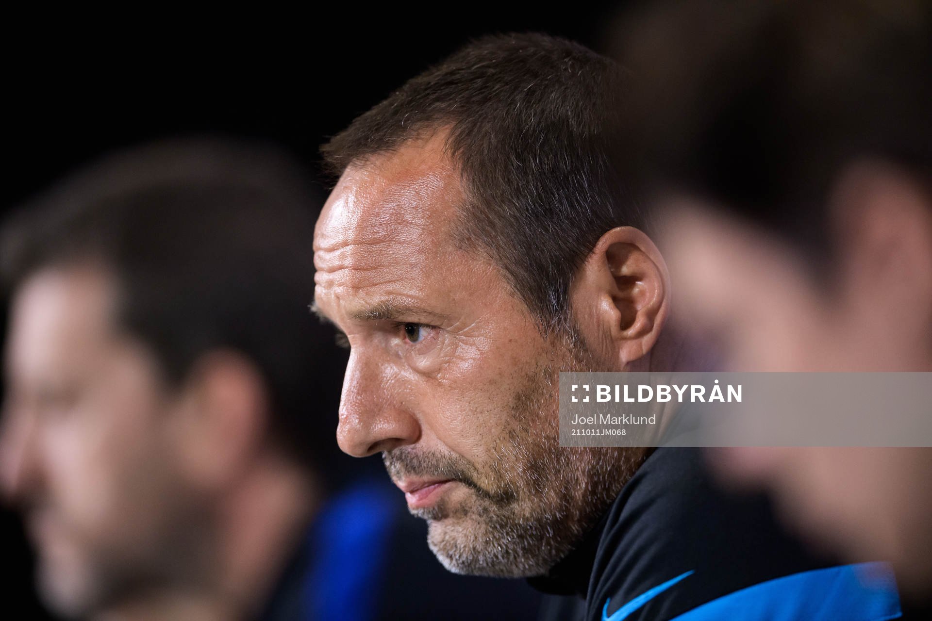 Head coach John van't Schip of the Greek national football