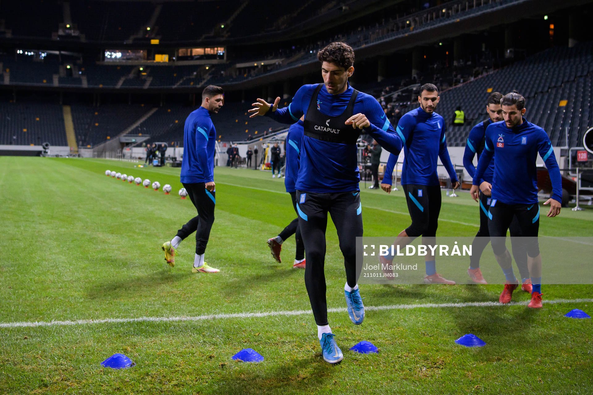 Andreas Bouchalakis of the Greek national football team