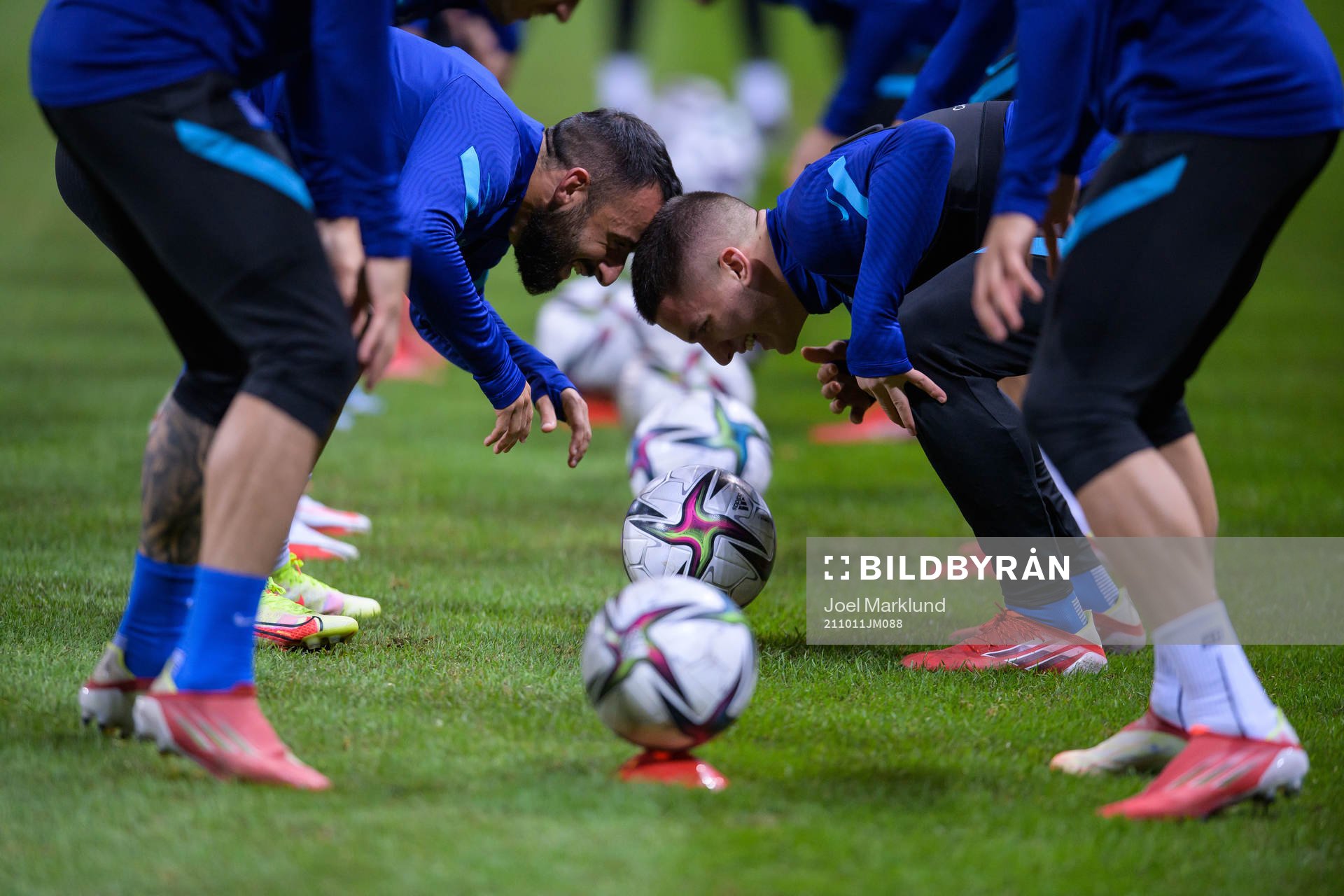 Players of the Greek national football team