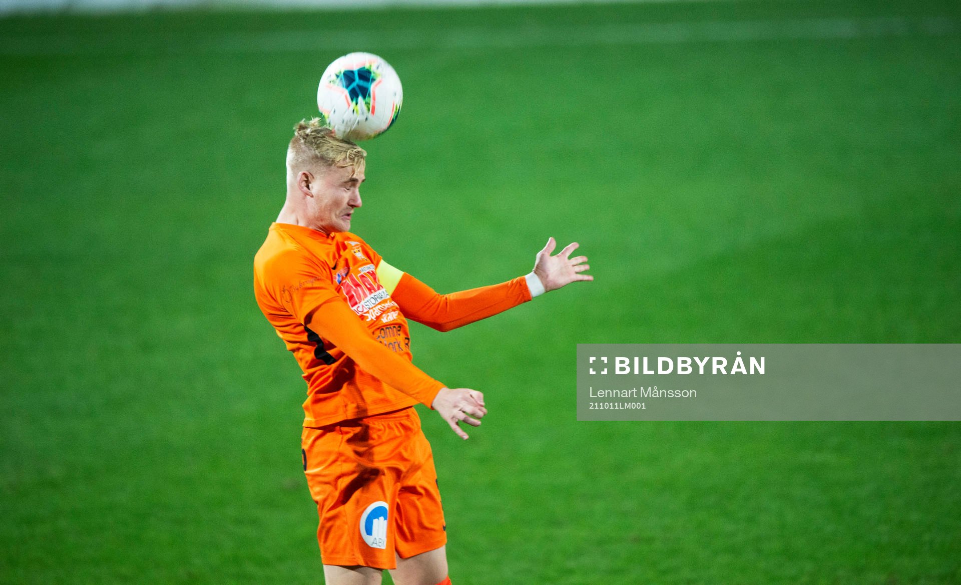 Kristianstads Linus Svensson i matchen i div 2 Södra