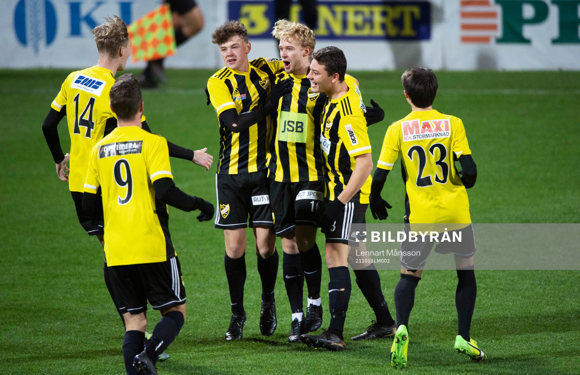 IFK Hässleholms Victor Holmberg gör 0-1
