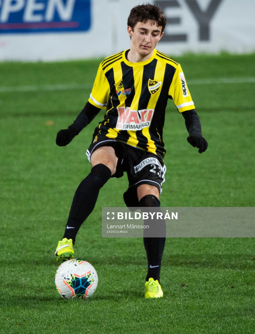 IFK Hässleholms Armin Culum i matchen i div 2 Södra