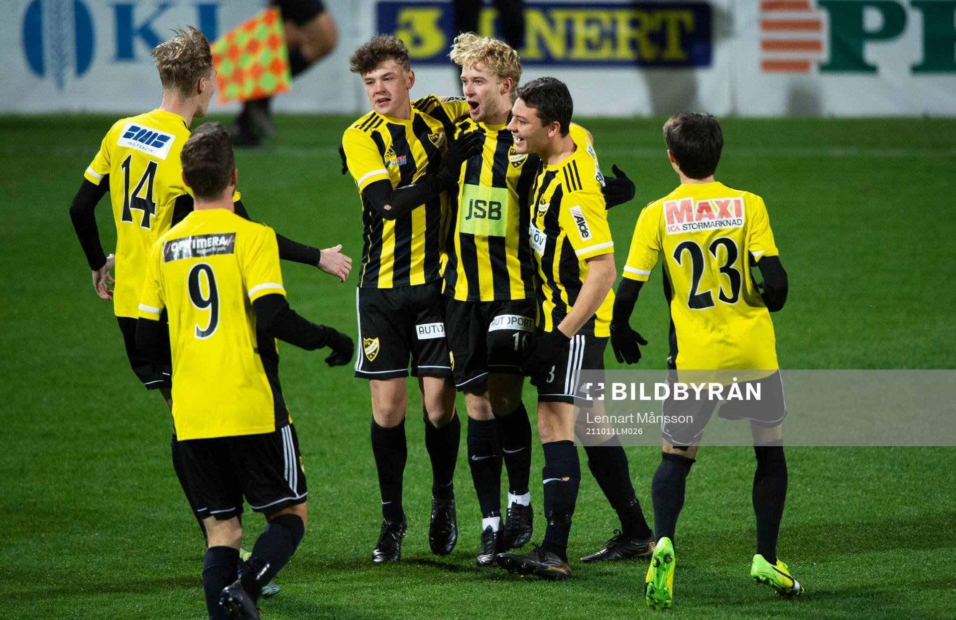 IFK Hässleholms Victor Holmberg gör 0-1