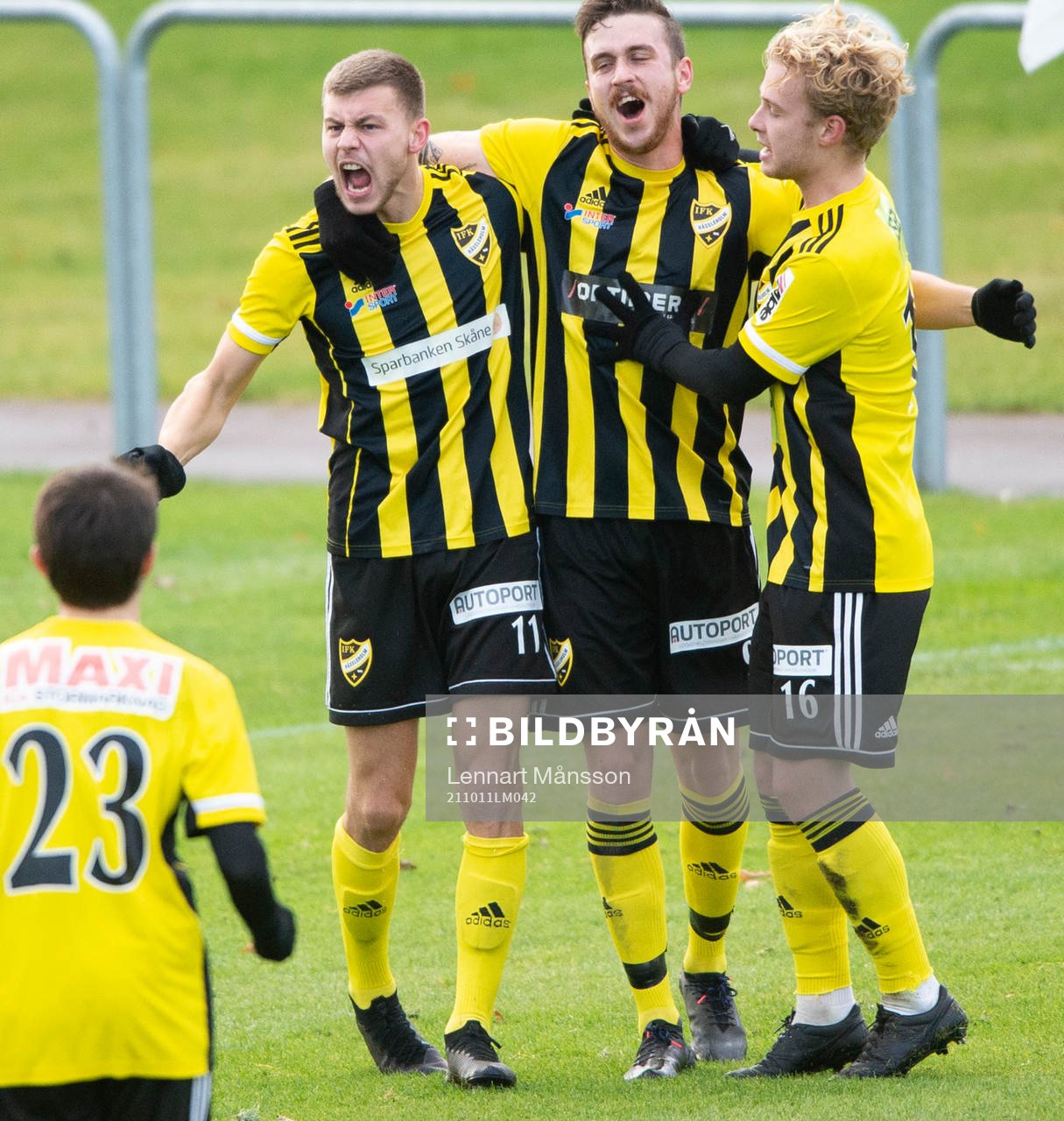 IFK Hässleholms Ivan Danielsson Andanovski måljublar och