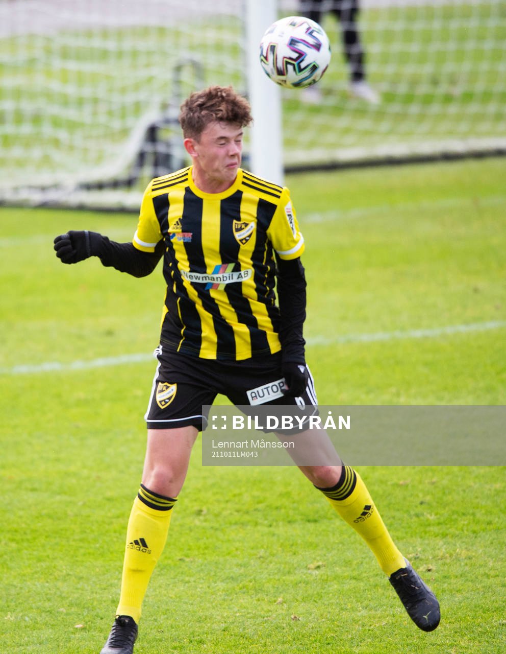 IFK Hässleholms Max Nilsson i matchen i div 2 Södra