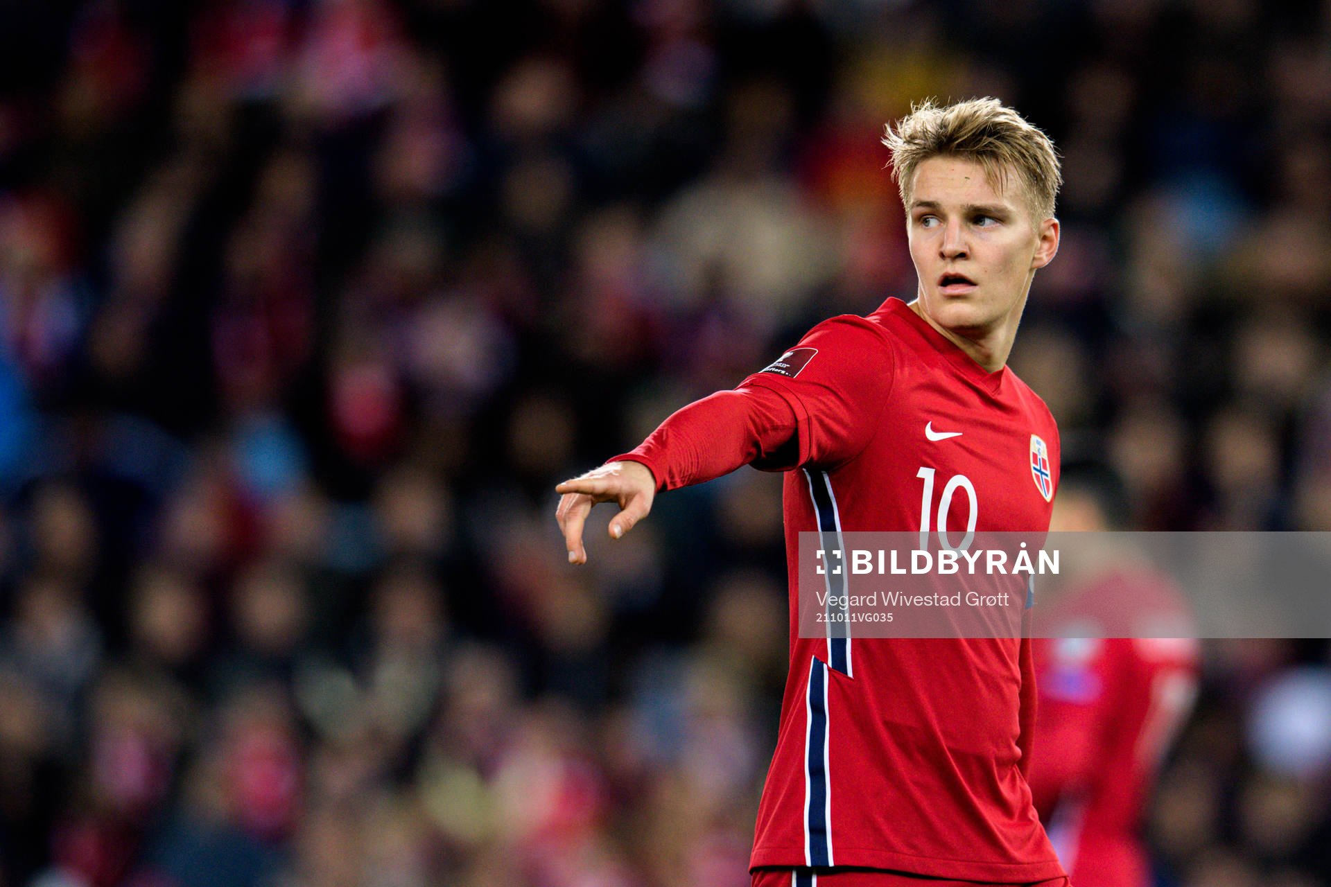 Martin Ødegaard of Norway