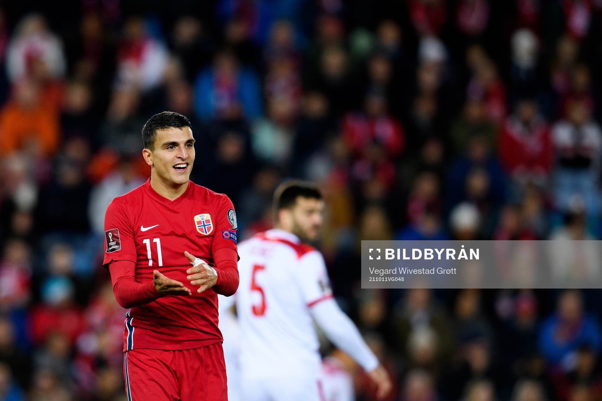 Mohamed Elyounoussi of Norway