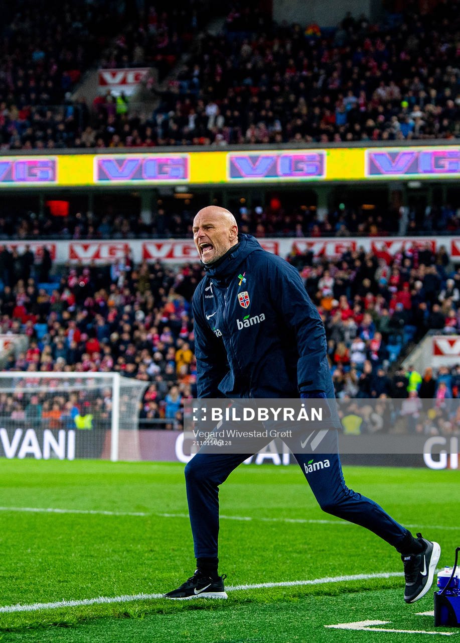 Ståle Solbakken, head coach of Norway
