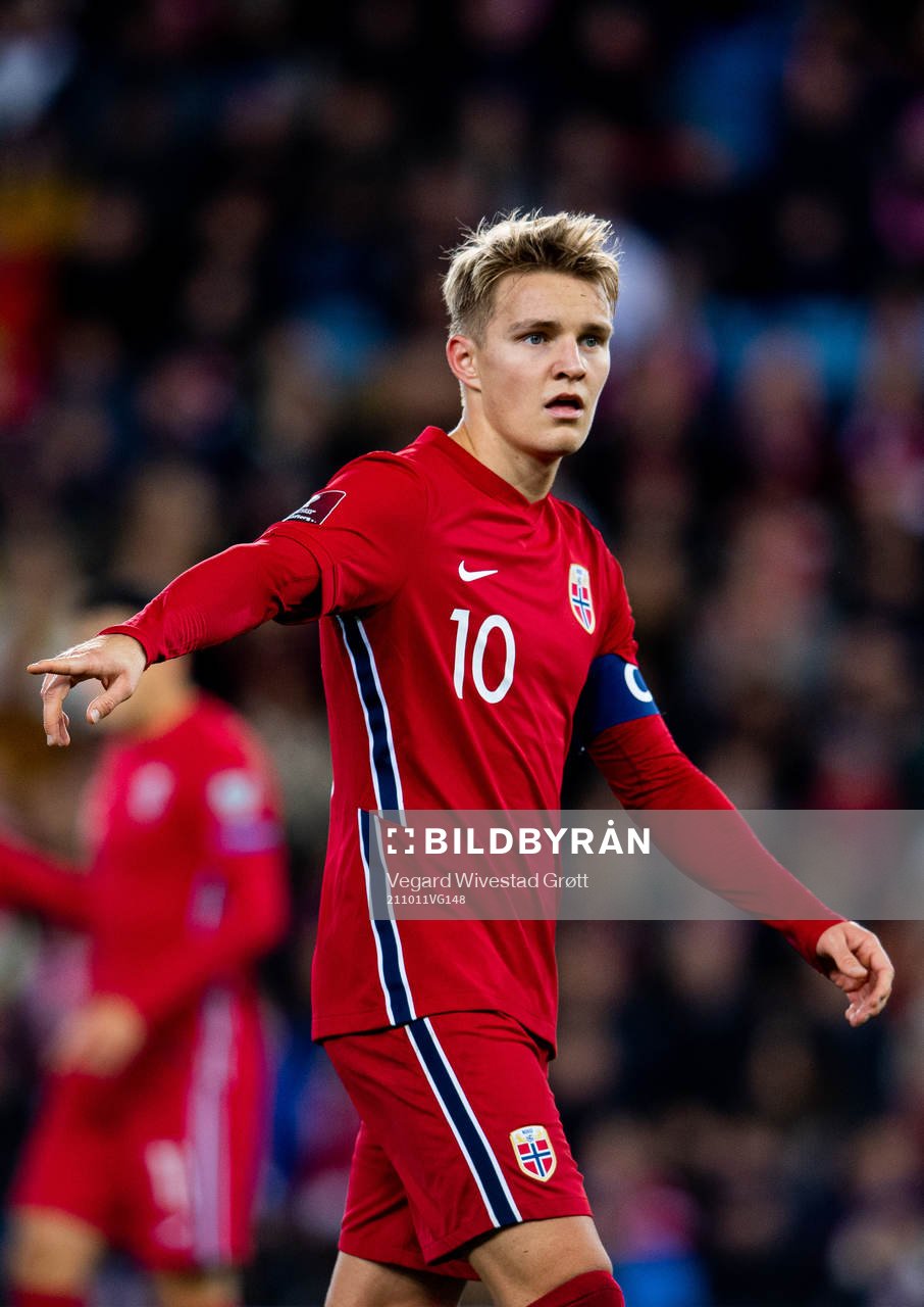 Martin Ødegaard of Norway
