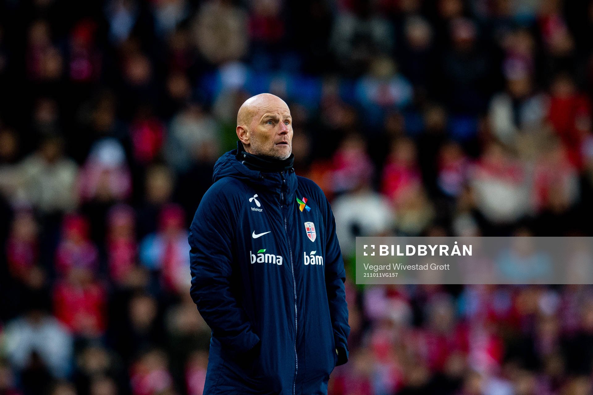 Ståle Solbakken, head coach of Norway