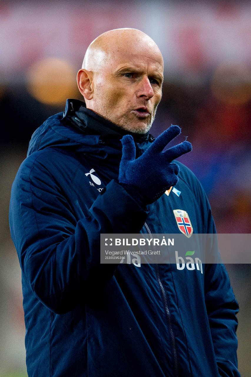 Ståle Solbakken, head coach of Norway
