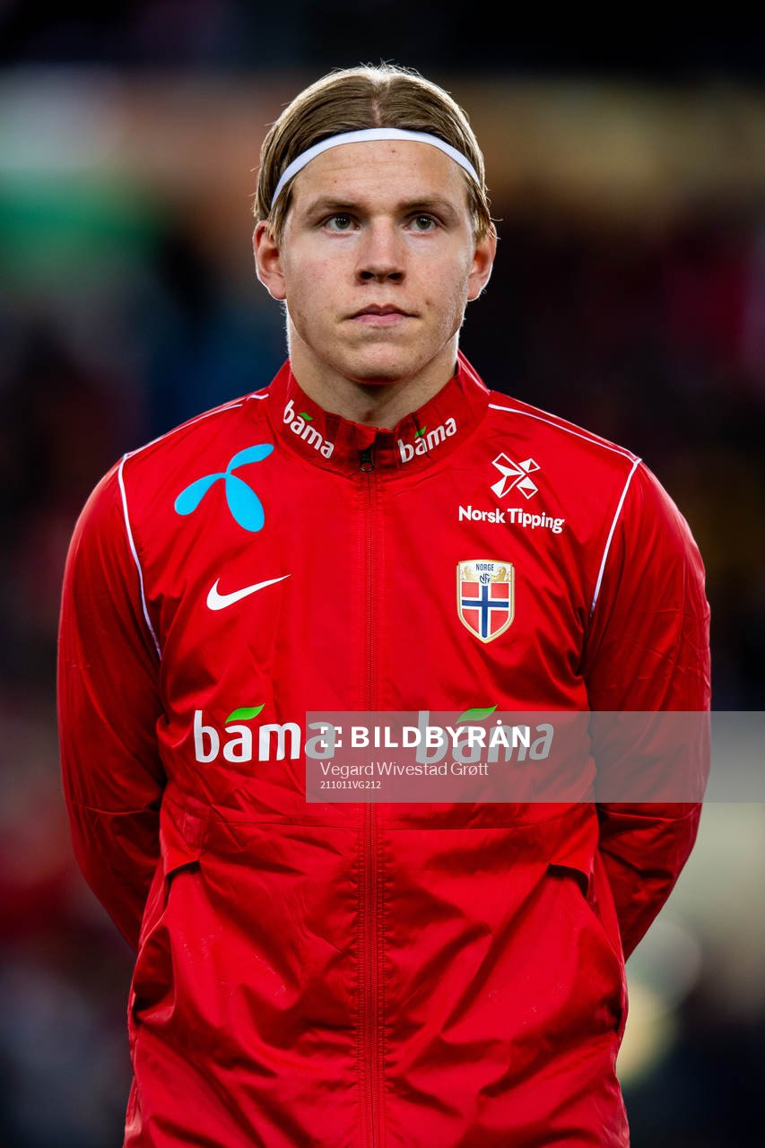 Jens Petter Hauge of Norway