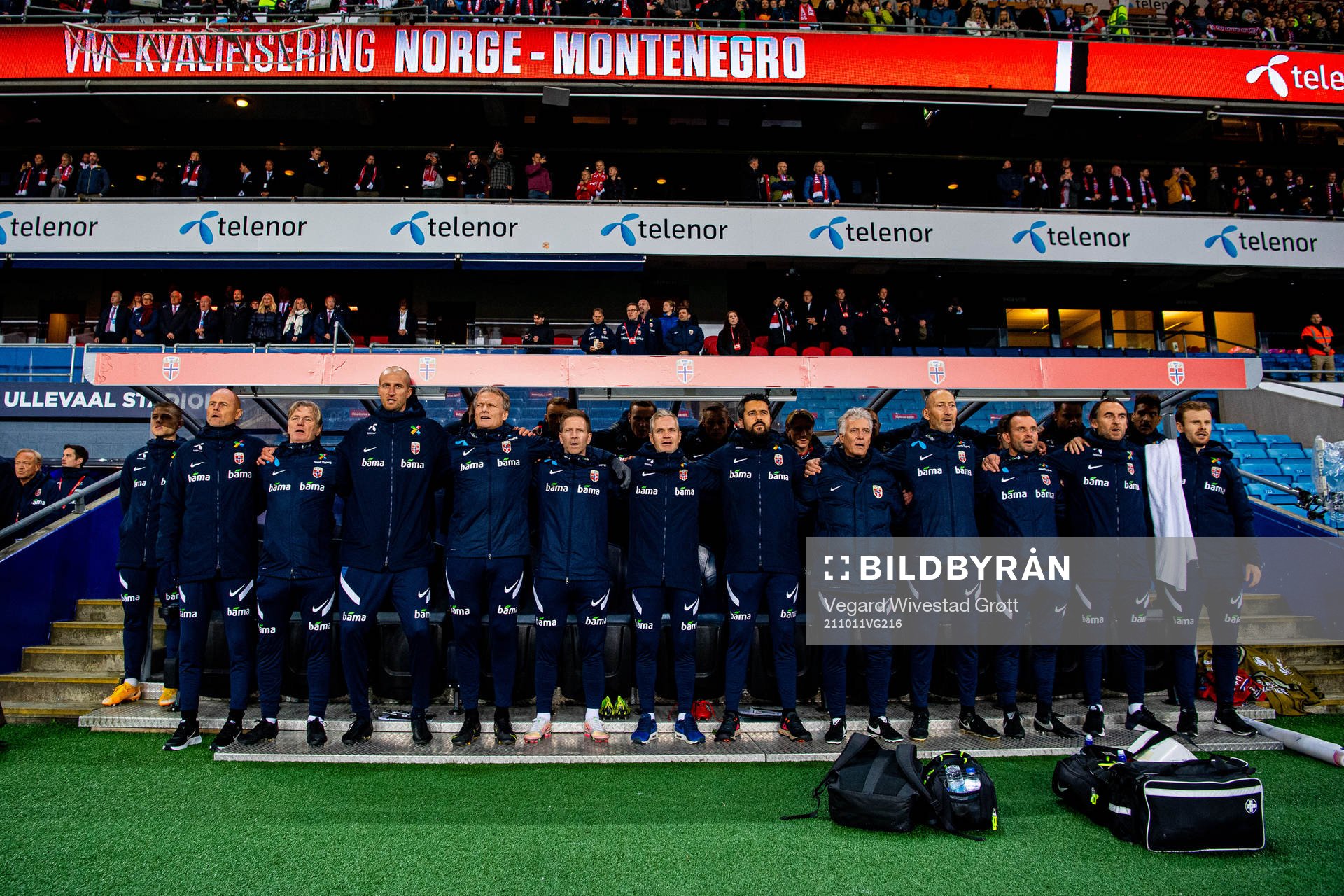 Ståle Solbakken, head coach, Kent Bergersen, assistant