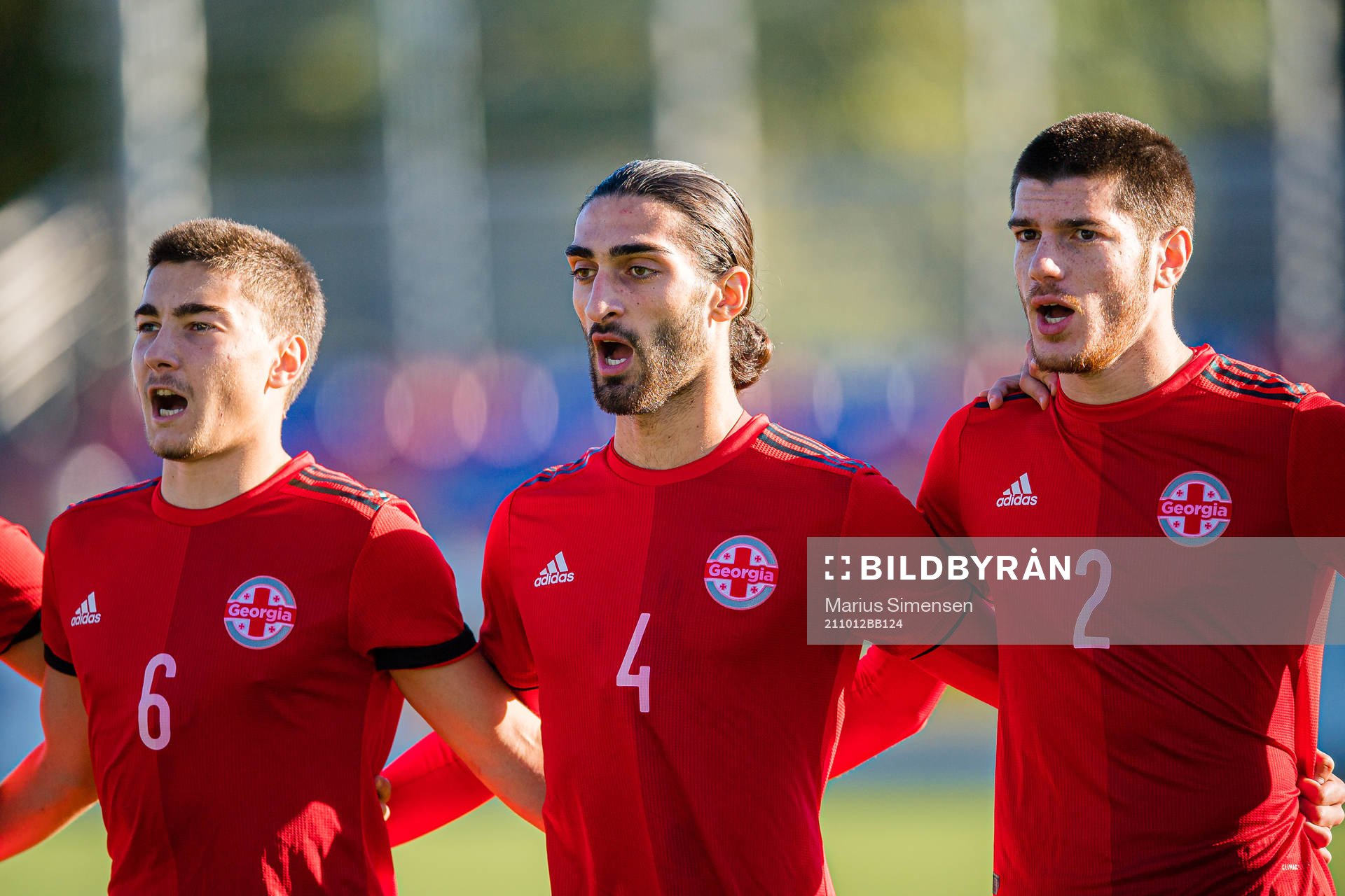 Otar Mamageishvili, Giorgi Pirtakhia and Luka Salukvadze of