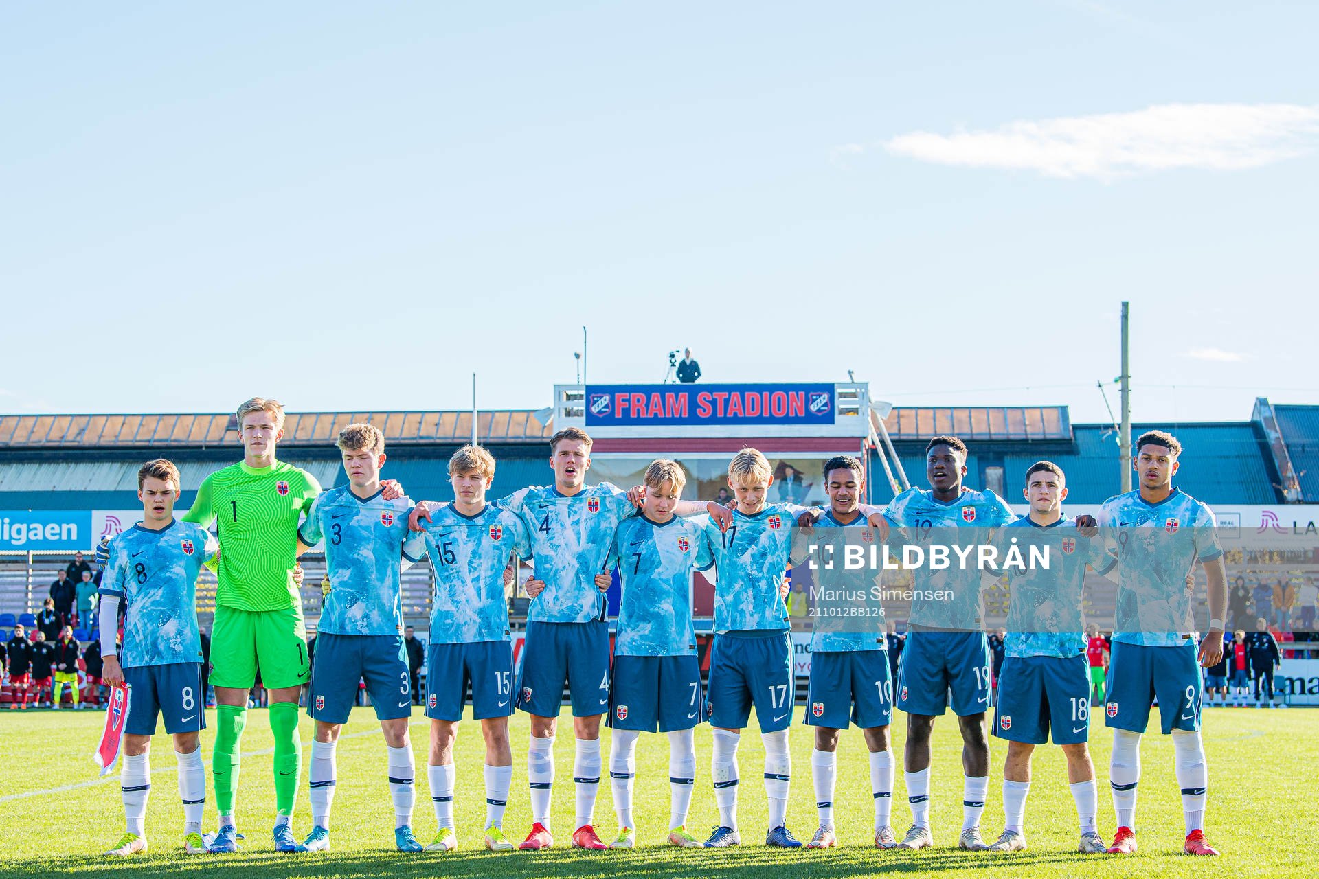 Kristian Fredrik Malt Arnstad, goalkeeper Isak Midttun