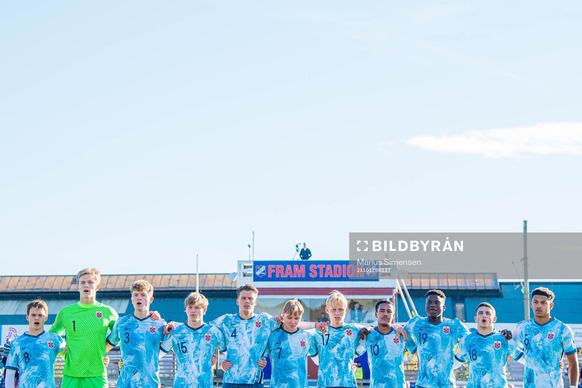 Kristian Fredrik Malt Arnstad, goalkeeper Isak Midttun